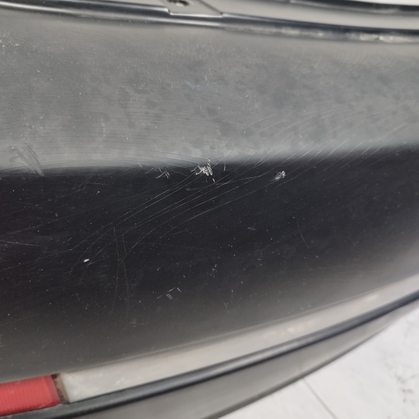 Paraurti posteriore nero plastica Lancia Ypsilon (843) 2006-2011 cod: 735425935 ecoAC16400