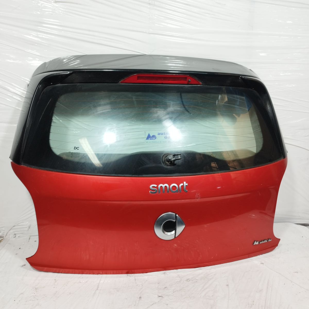 Portellone posteriore rosso Smart Forfour W453 2014-2021 ecoAC17471