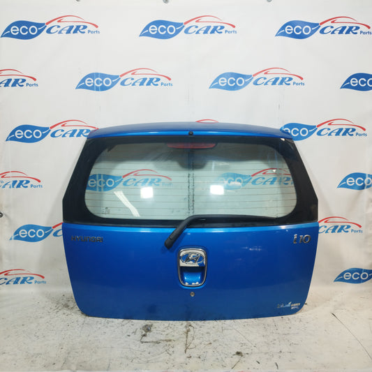 Hyundai i10 2009 ecoAC9666 Elektrische blaue Heckklappe