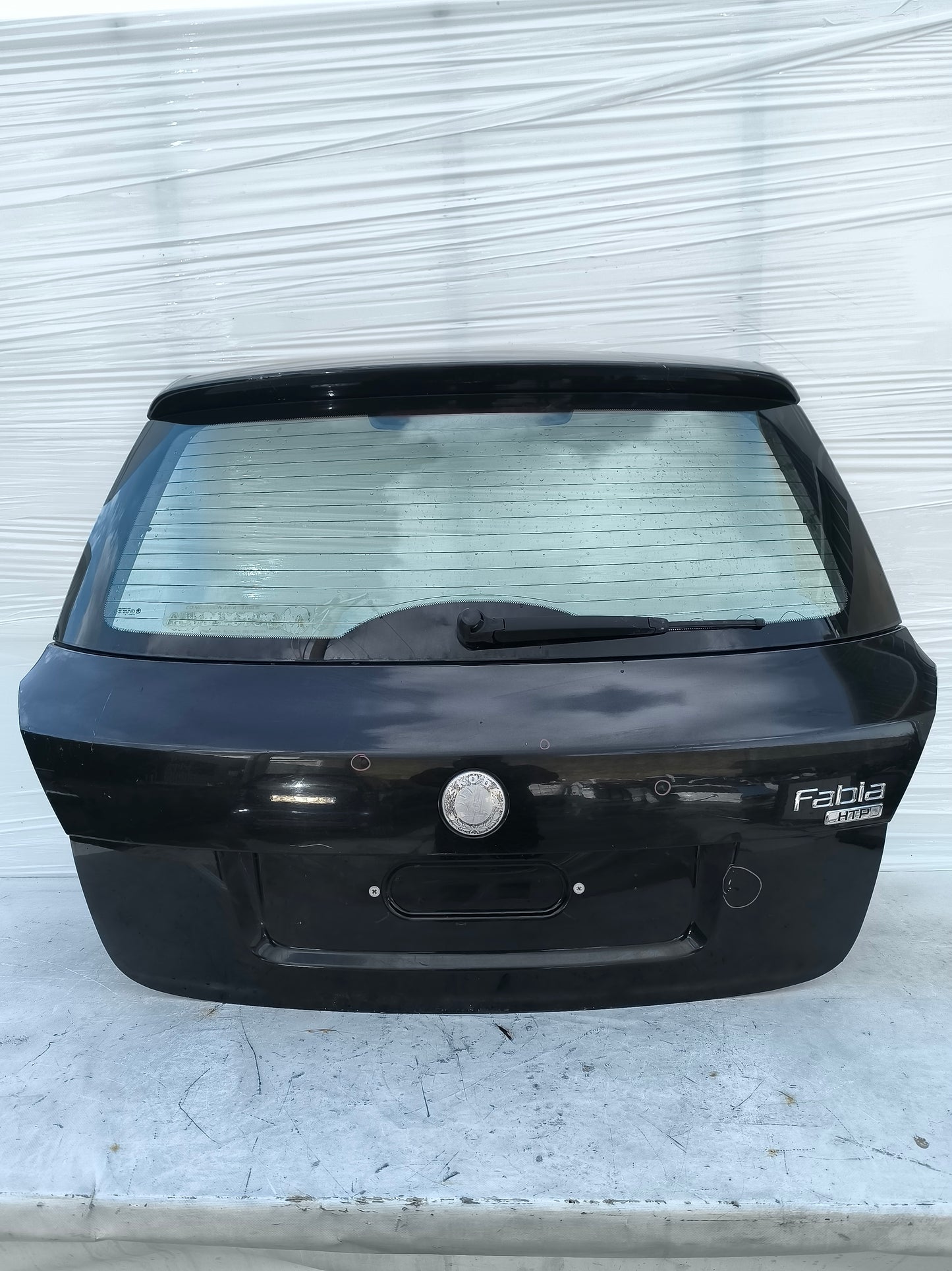 Portellone nero Skoda Fabia 2007-2014 Berlina ecoAG7999