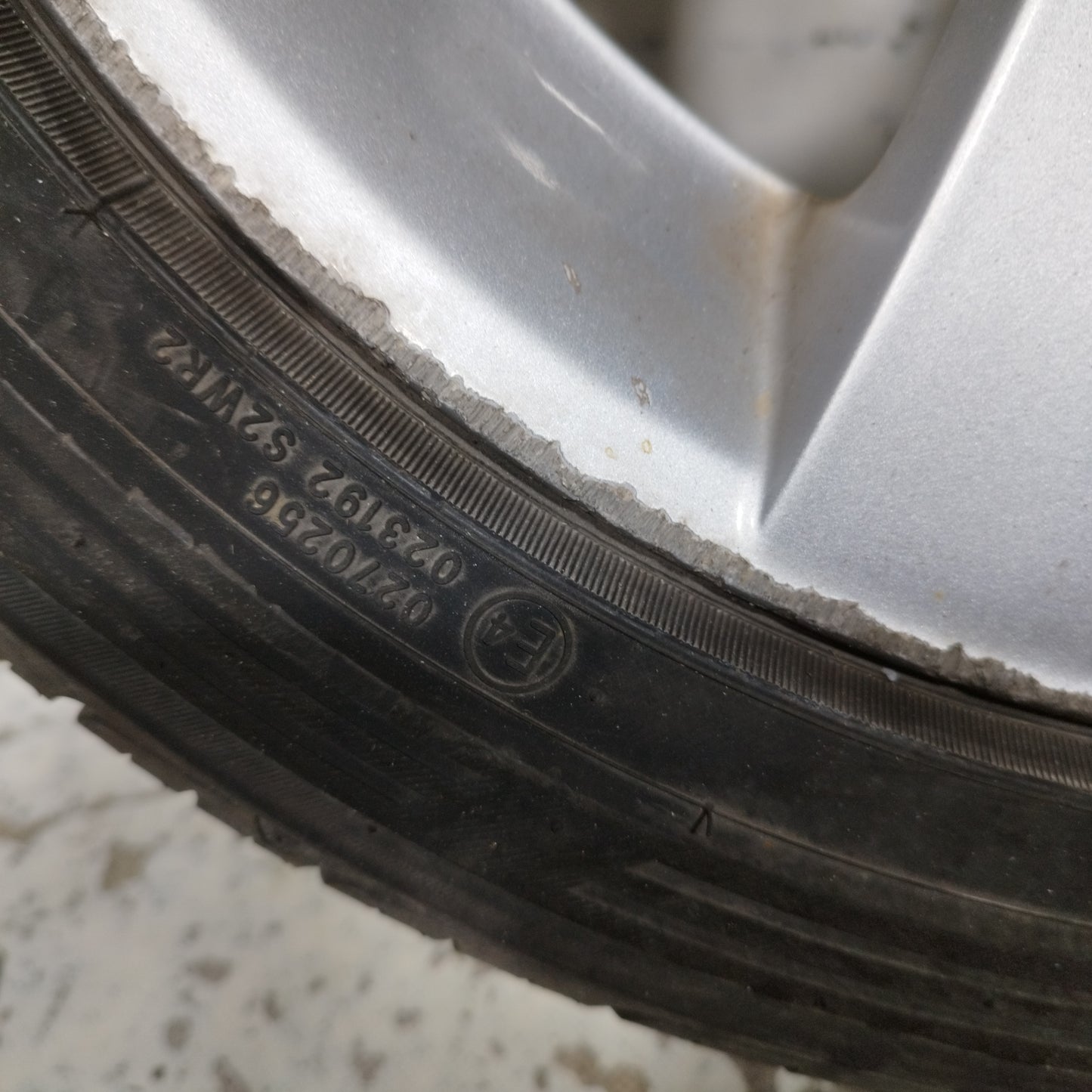 Rims with tires Smart Fortwo 451 2010 ecoAC10793