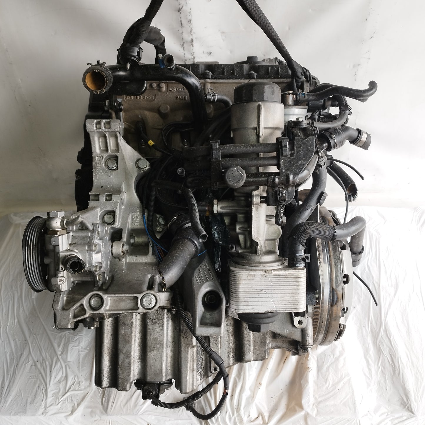 Motore Audi A4 B7 2.0 TDI 140CV 8 V 2005-2008 cod: BPW ecoAC16238