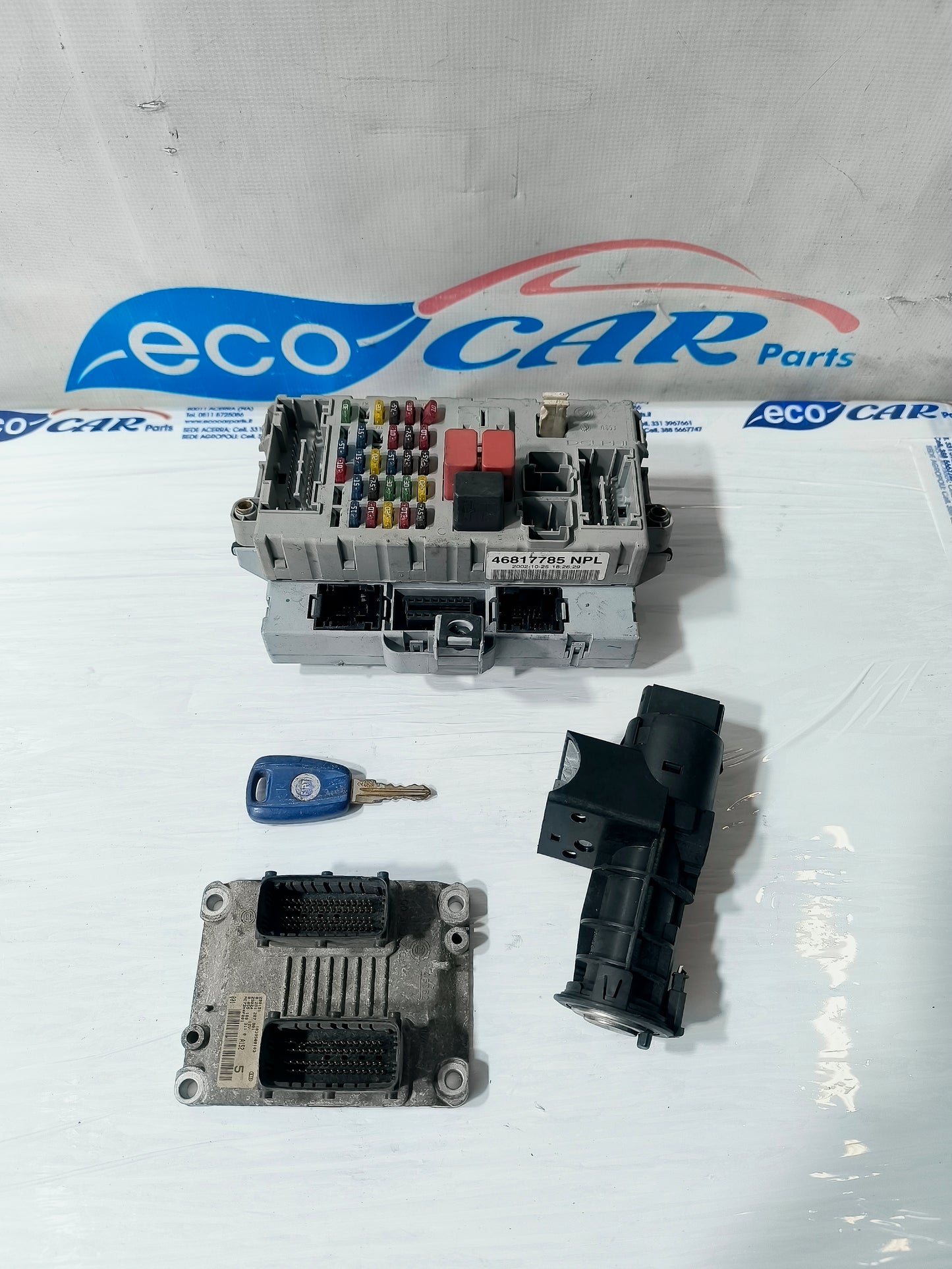 Zündanlage Fiat Punto 188 1.2 B 16V, Baujahr 2001, Teilenummer 0261207901, ecoAG6213