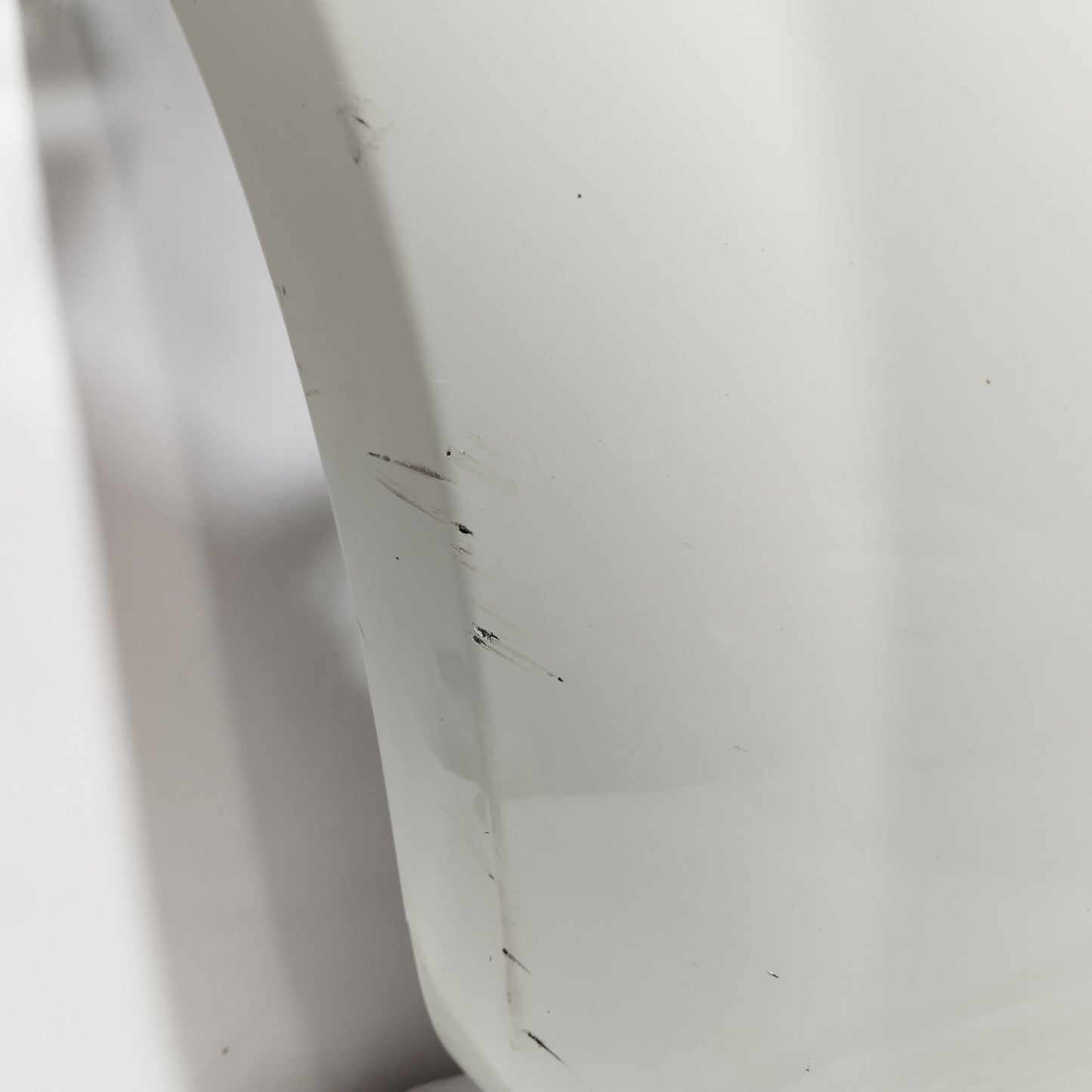 Weiße Heckstoßstange Fiat Punto Evo 2012 ecoAC13065