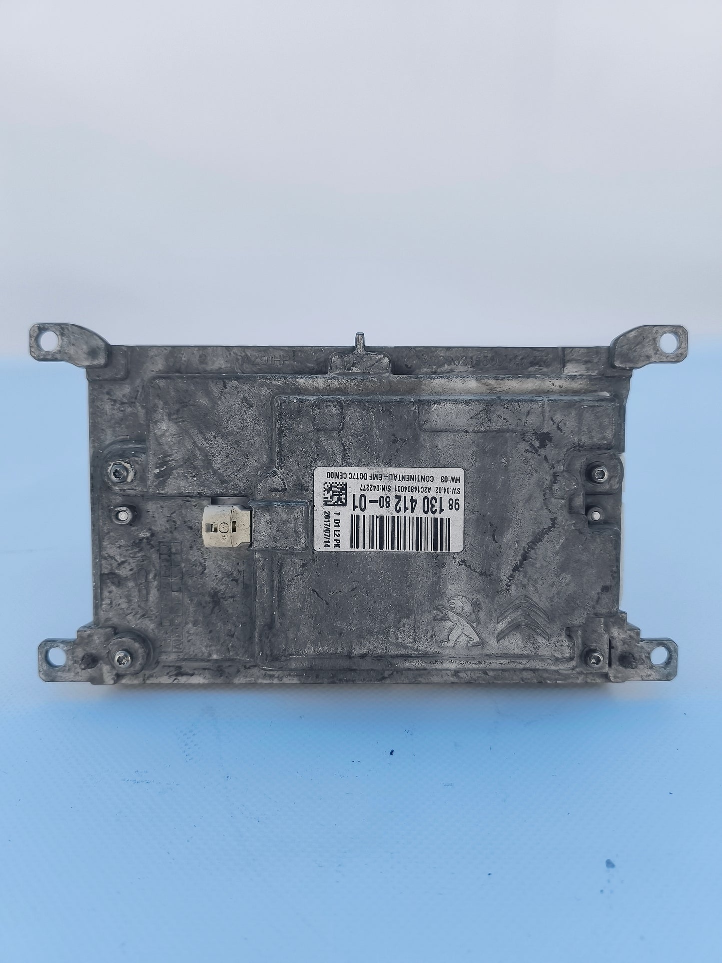 Peugeot Expert Multifunktionsbildschirm, Baujahr 2017, Teilenummer 9813041280-01, ecoAG6396