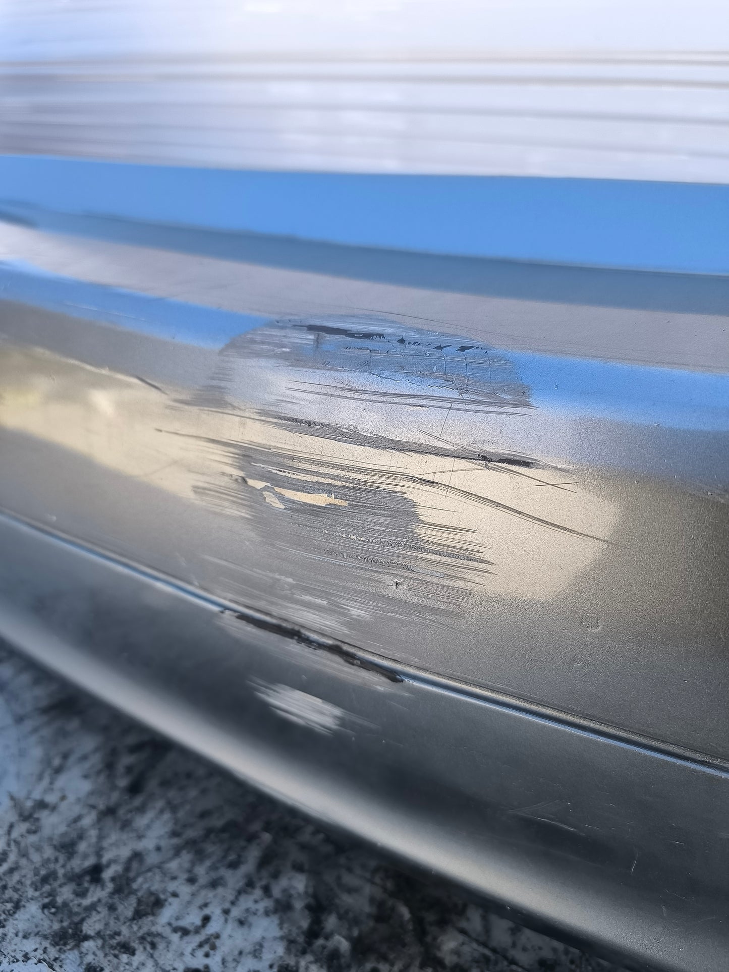 Paraurti posteriore grigio Opel Meriva B ecoAG8373