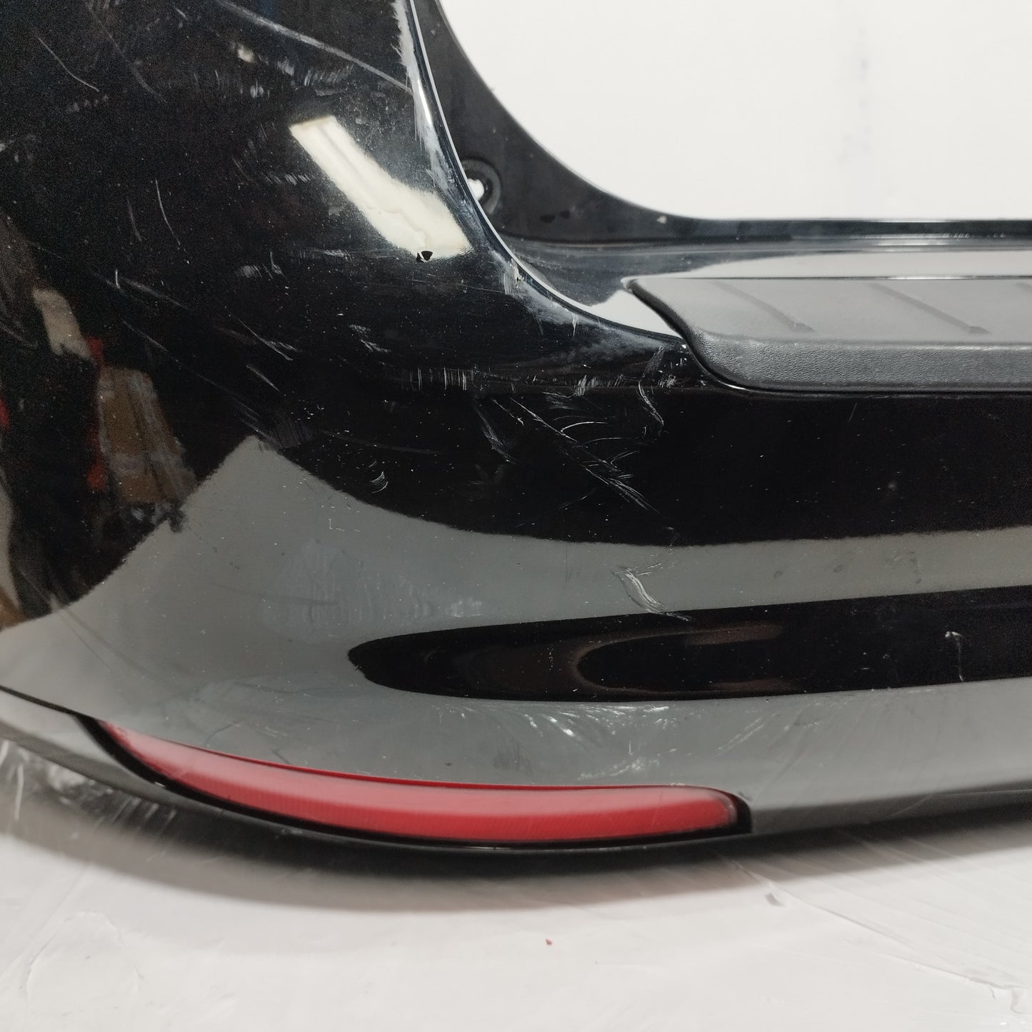 Black Rear Bumper Volvo V50 2011 ecoAC12160