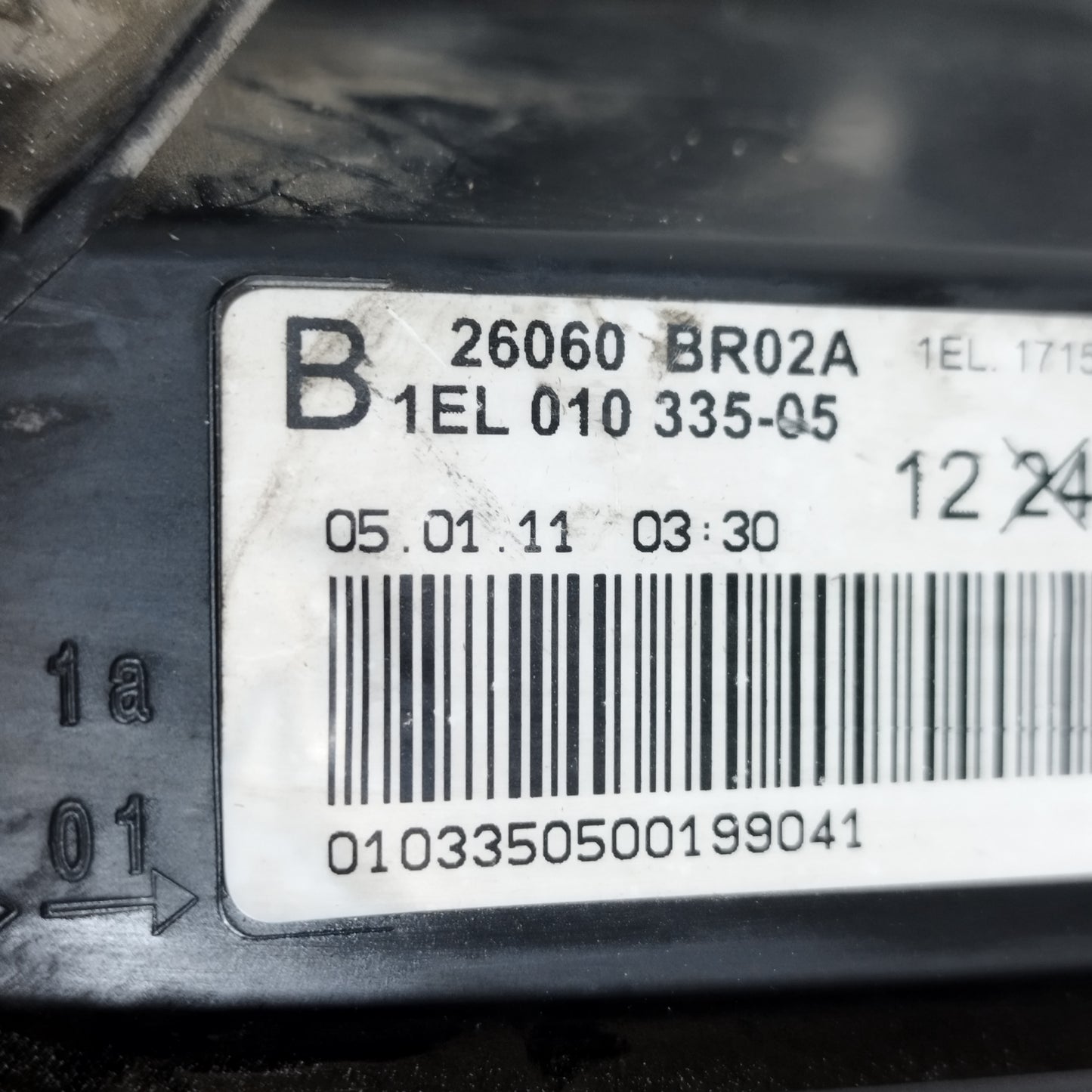 Fanale anteriore sx Nissan Qashqai 2012 cod: 26060Br02a ecoAC14500