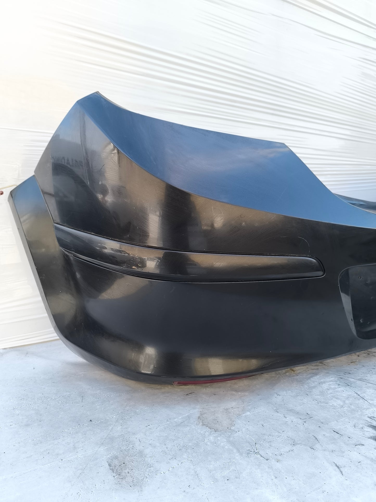Paraurti posteriore Opel Astra H GTC 3p nero ecoAG8173