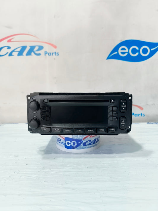 Autoradio Jeep Grand Cherokee 2005 Cod. p05064119aa ecoAG6314
