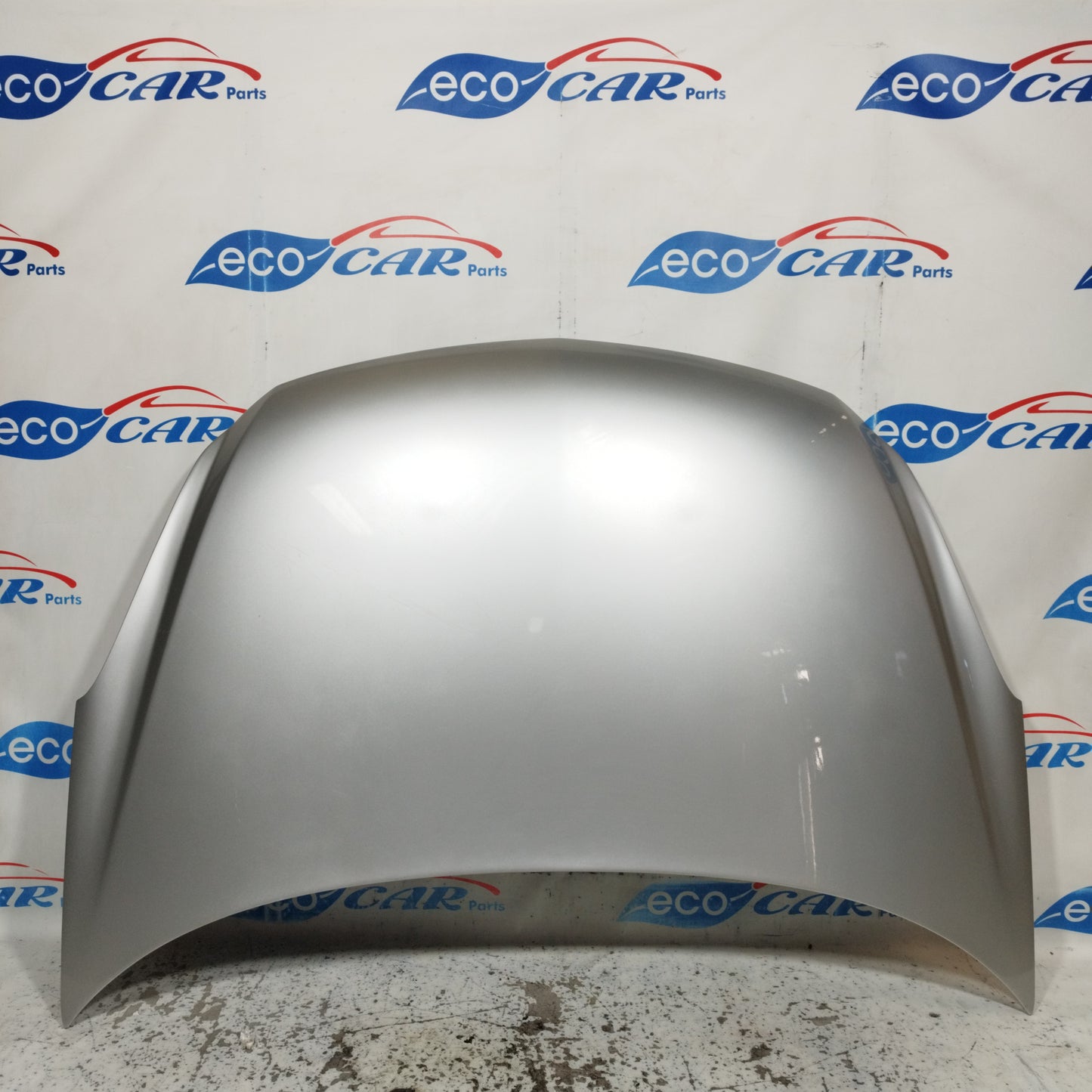Opel Corsa D 2012 ecoAC10619 silbergraue Motorhaube