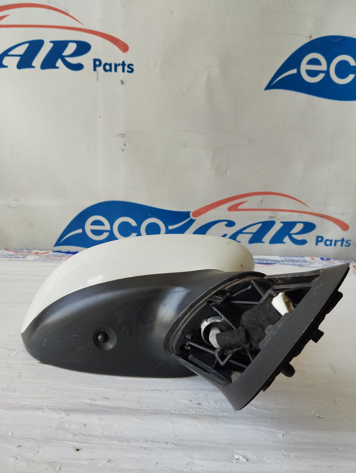 Specchietto dx elettrico bianco Fiat Grande Punto ecoAG5450