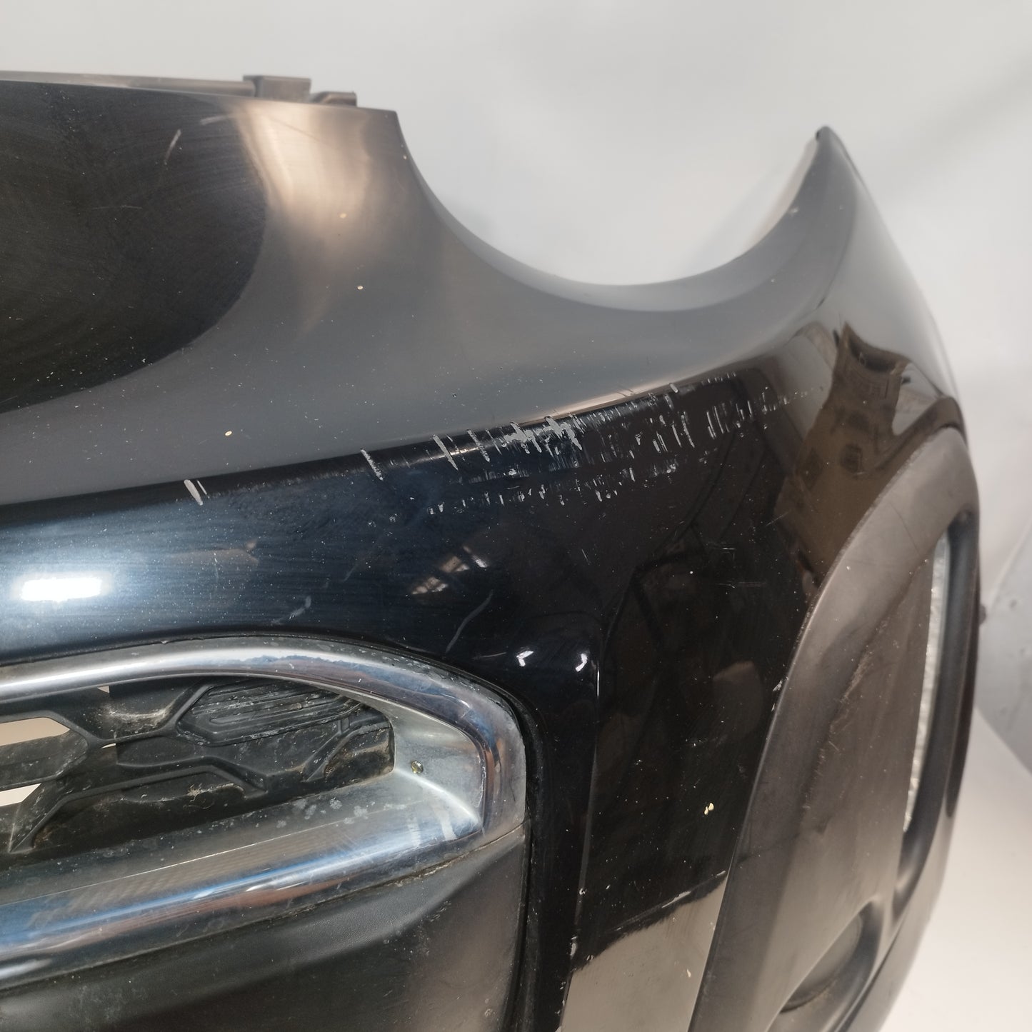 Black front bumper Citroen C1 2013 ecoAC11533