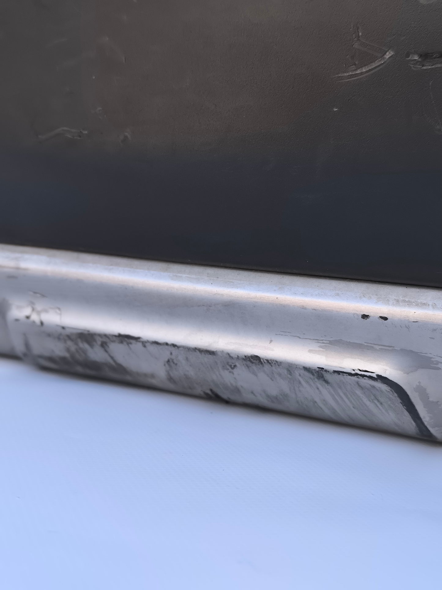 White Rear Bumper Chevrolet Orlando Year 2015 ecoAG6471