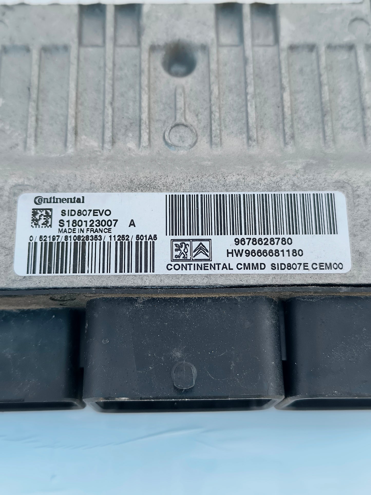 Zündkit Citroën C4 1.6 HDI 2012 Cod. s180123007A SID807EVO ecoAG6438