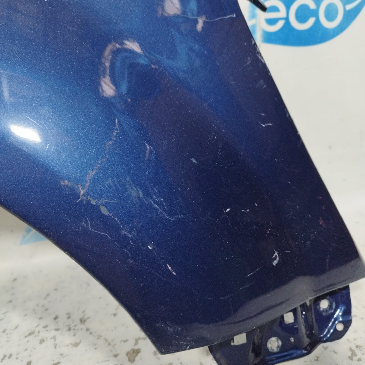 Front mudguard right blue Opel Agila 2008 ecoAC10403