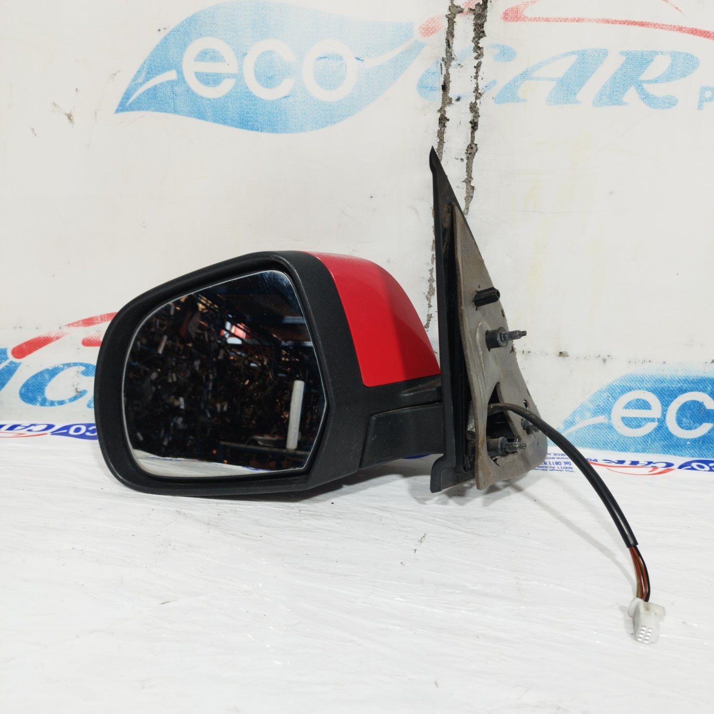 Electric mirror front left Red Nissan Micra K13 2011 7 wires ecoAC11249