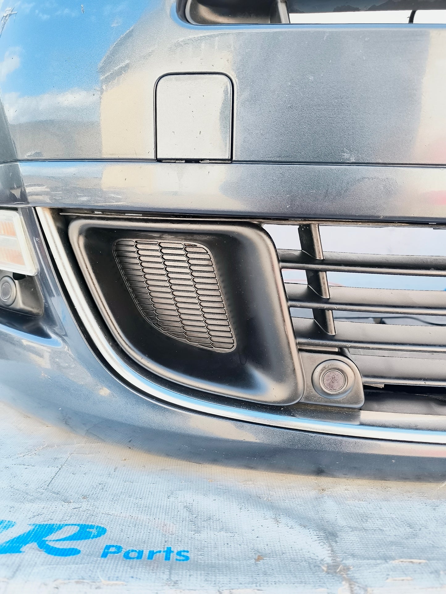 Front bumper gunmetal grey Citroen C5 year 2015 ecoAG6354