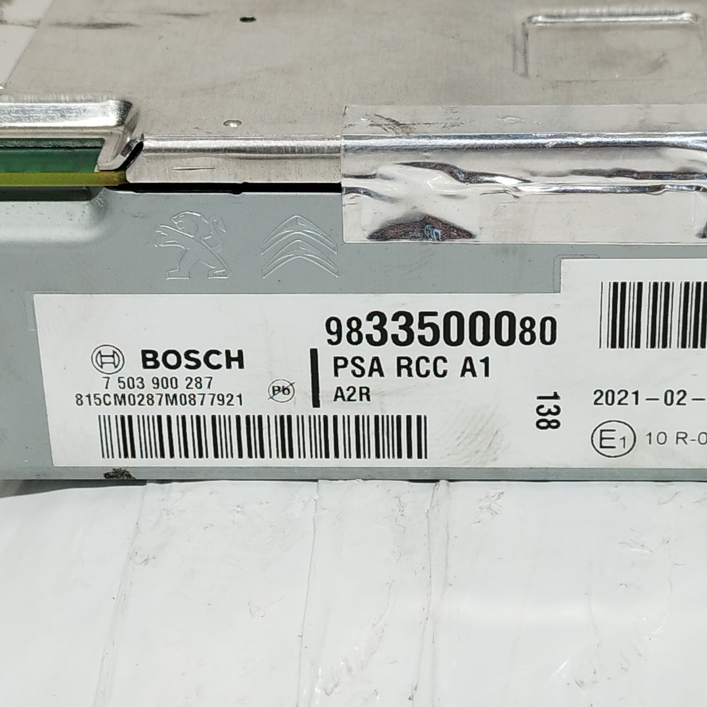 Autoradio Opel Corsa F 2021 Cod: 9833500080 ecoAC14341