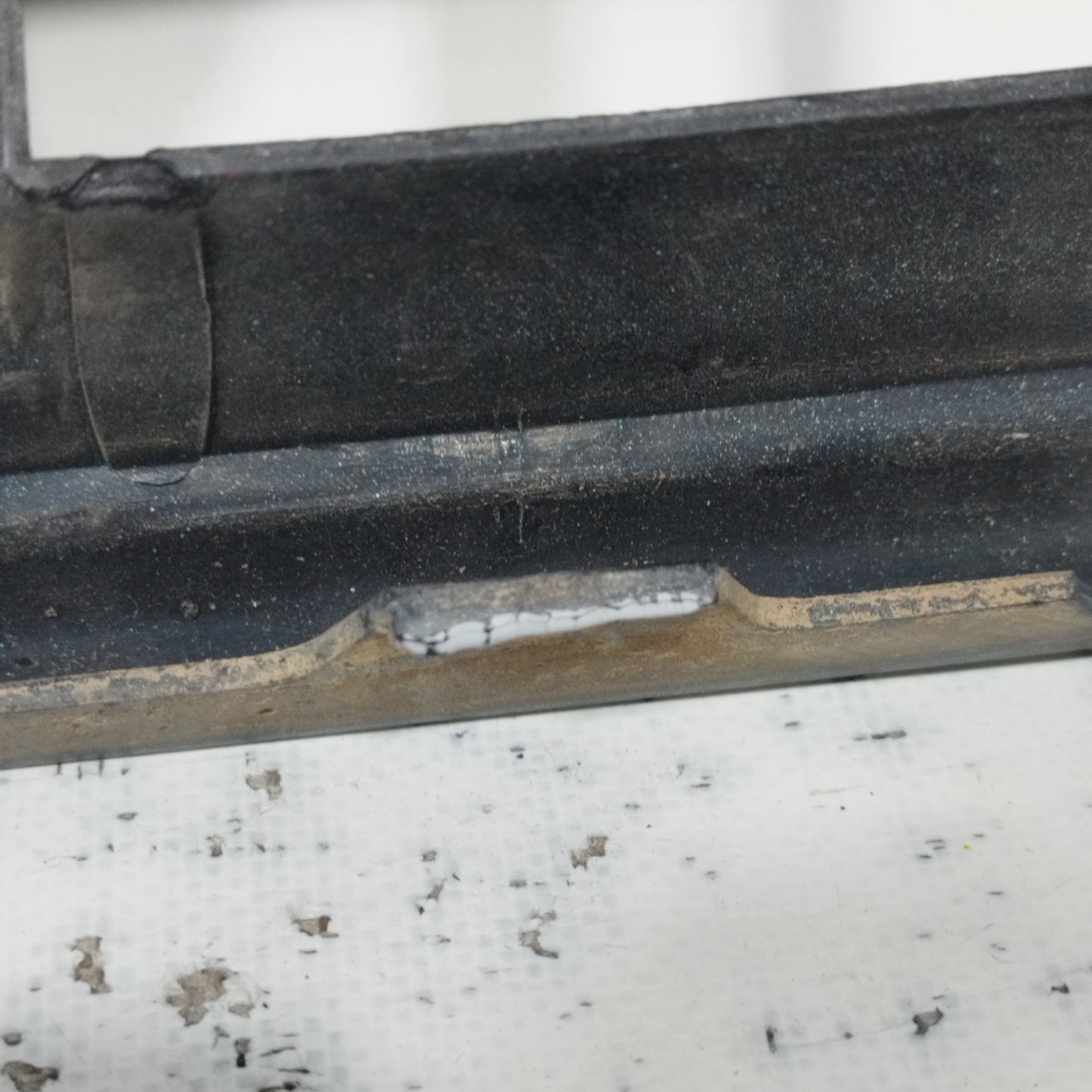 Weißer Kühlergrill Fiat Doblo 2006 ecoAC8926