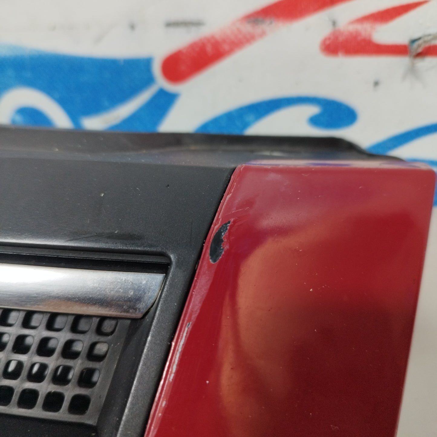 Roter Kühlergrill Fiat Panda 2008 ecoAC10020