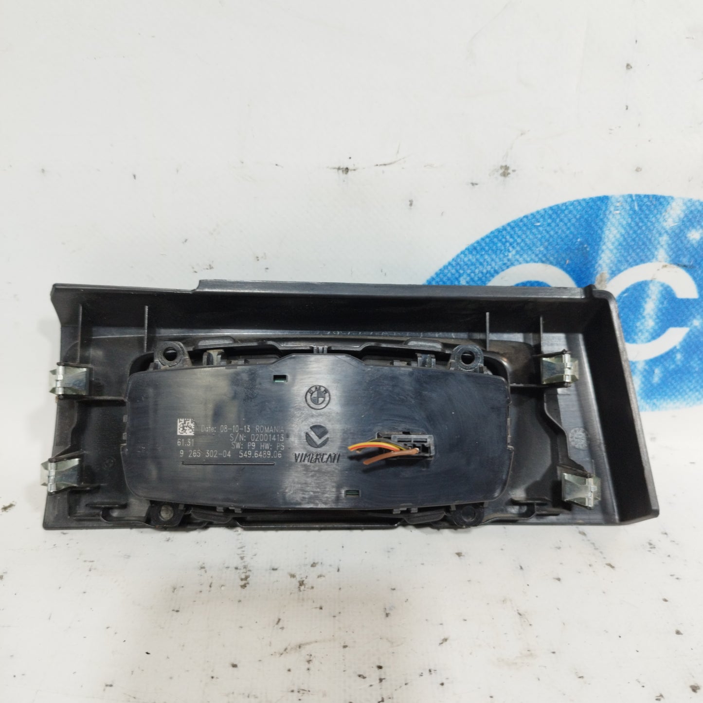 Bmw 1 Series F20 light button panel Code: 9265302-04 ecoAC8415