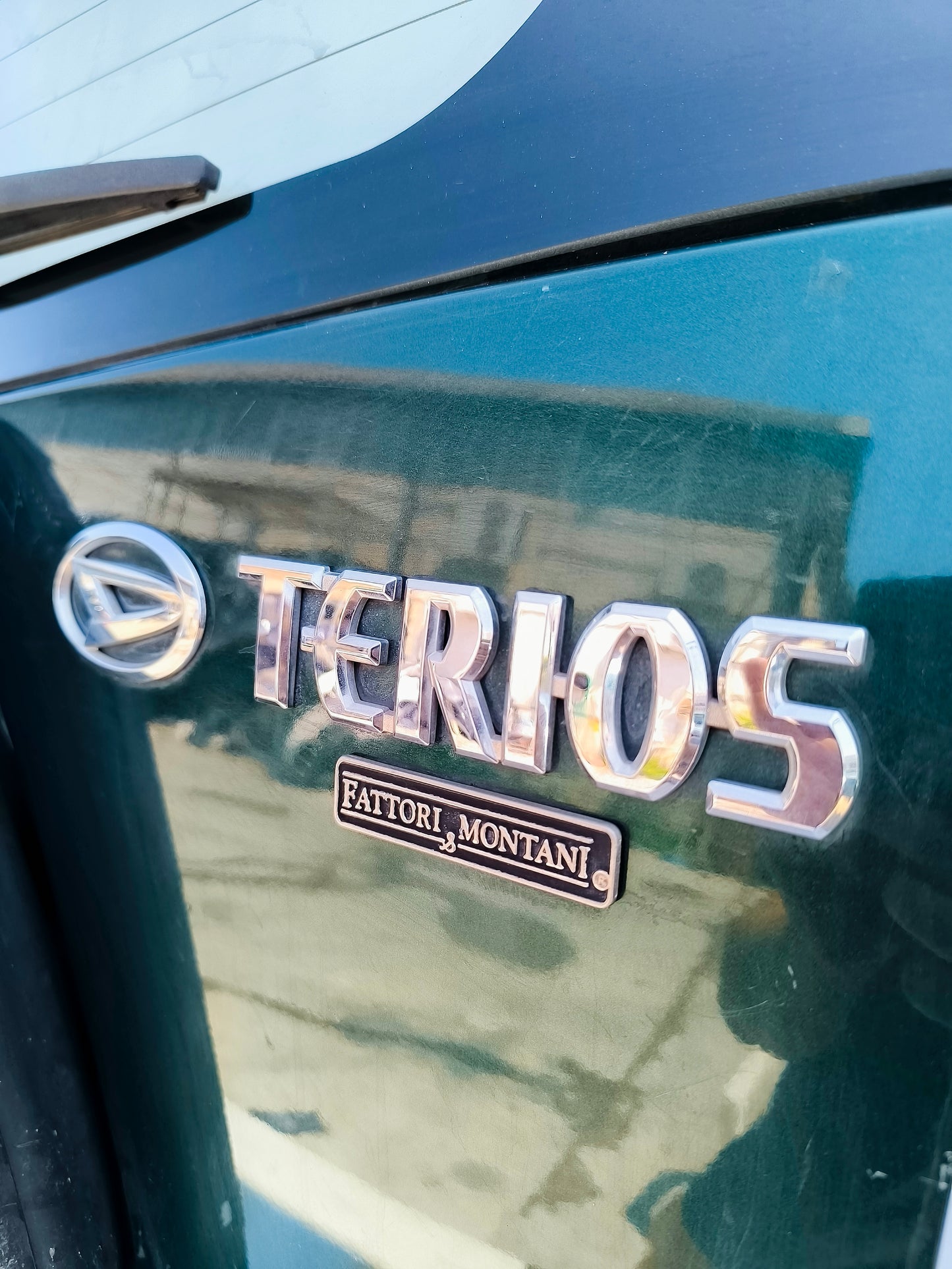 Portellone posteriore verde Daihatsu Terios anno 2010 ecoAG7166