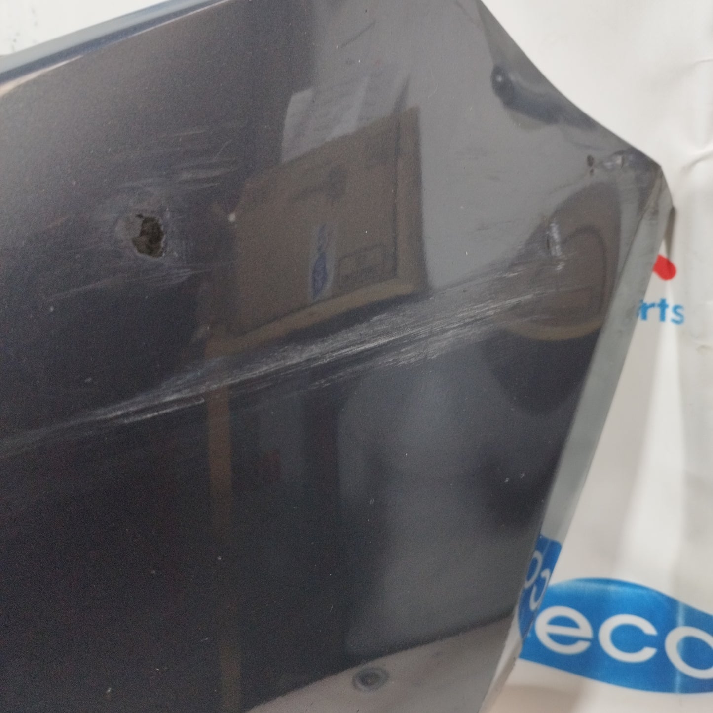 Dark grey front bumper Renault Clio 2010 ecoAC10357