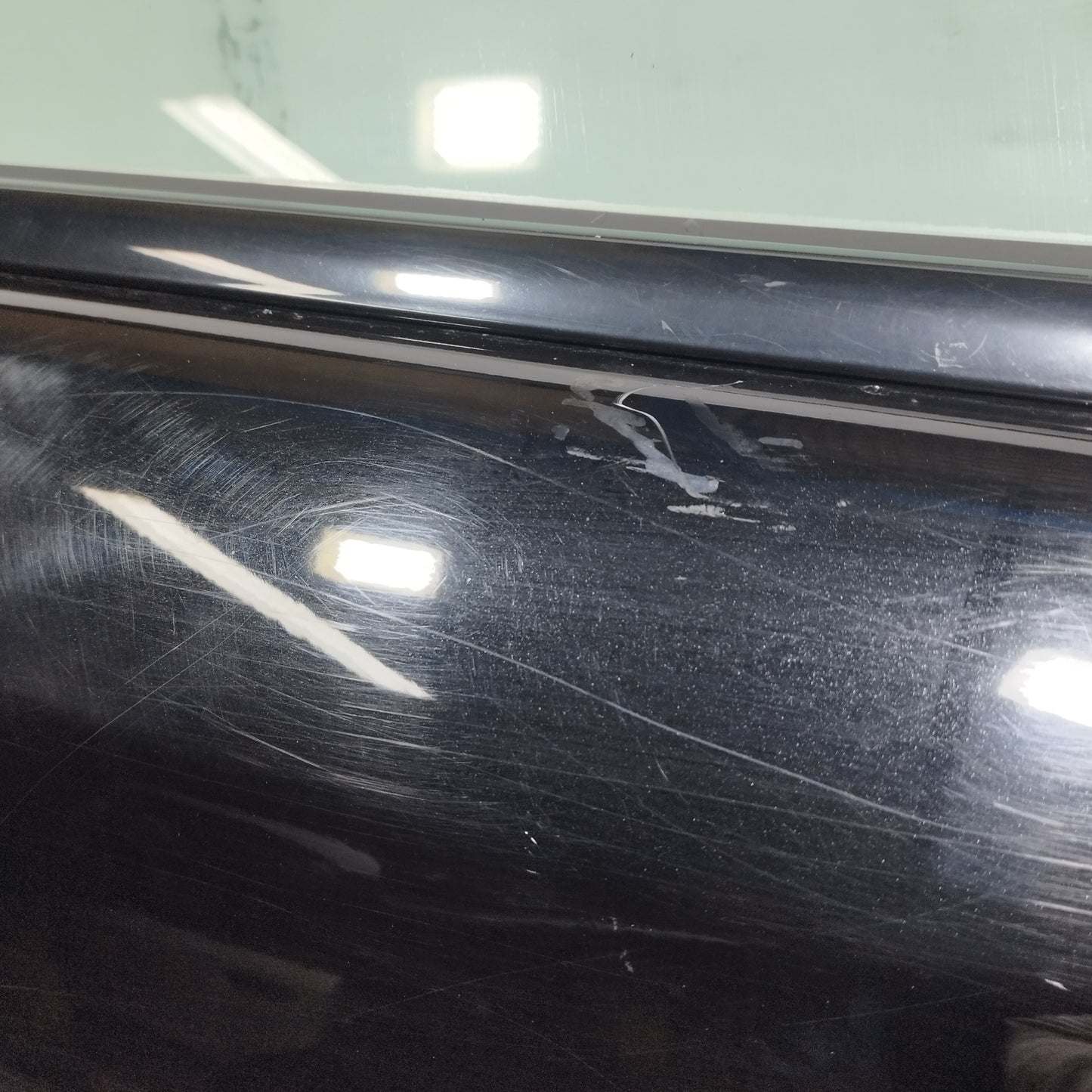 Sportello anteriore dx nero Mercedes Classe C W203 Sport Coupé 2004 ecoAC14993