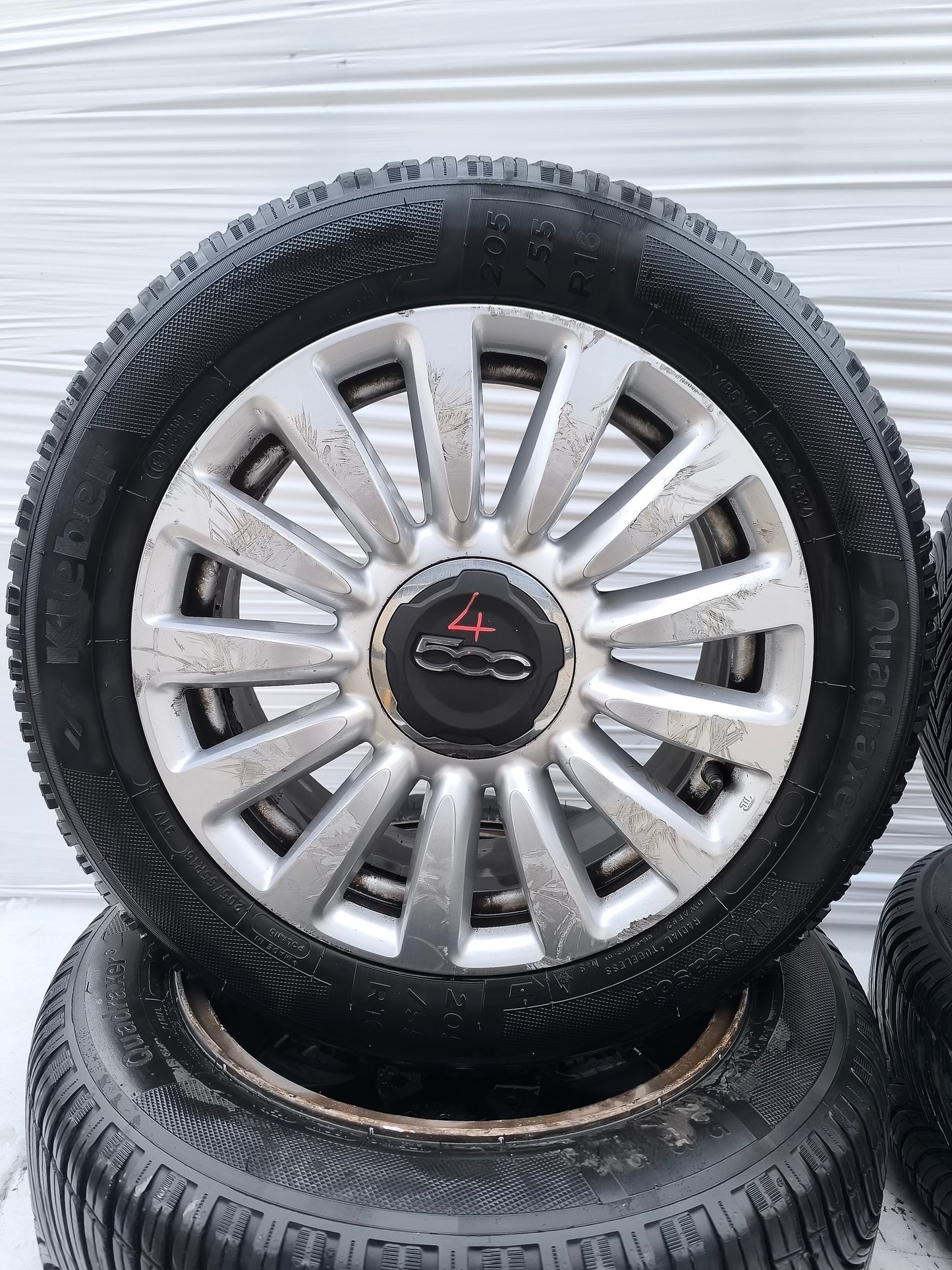 Gomme e cerchi Fiat 500L anno 2013 ecoAG7913