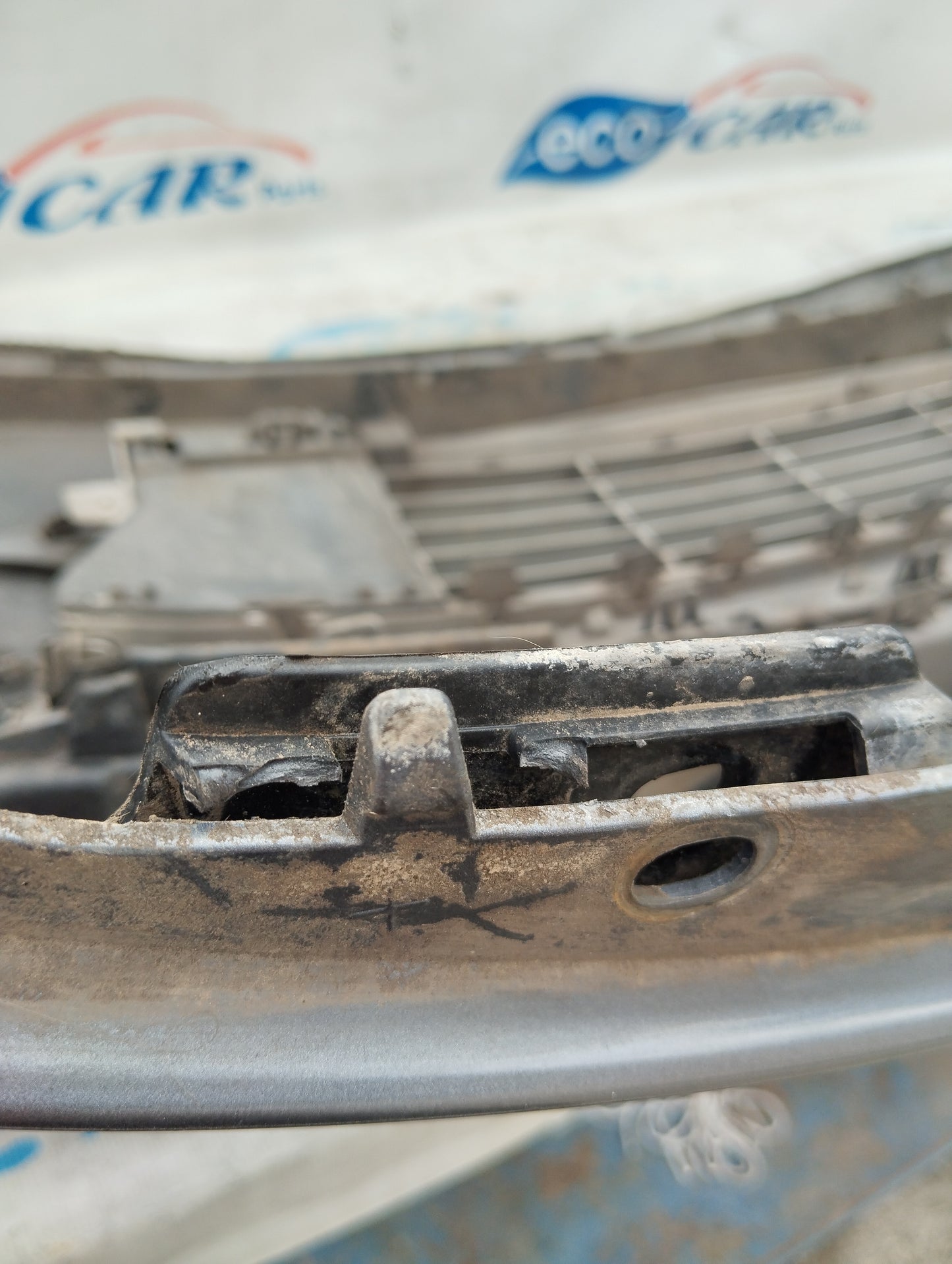 Gunmetal grey front bumper Peugeot 206 Plus ecoAG5658