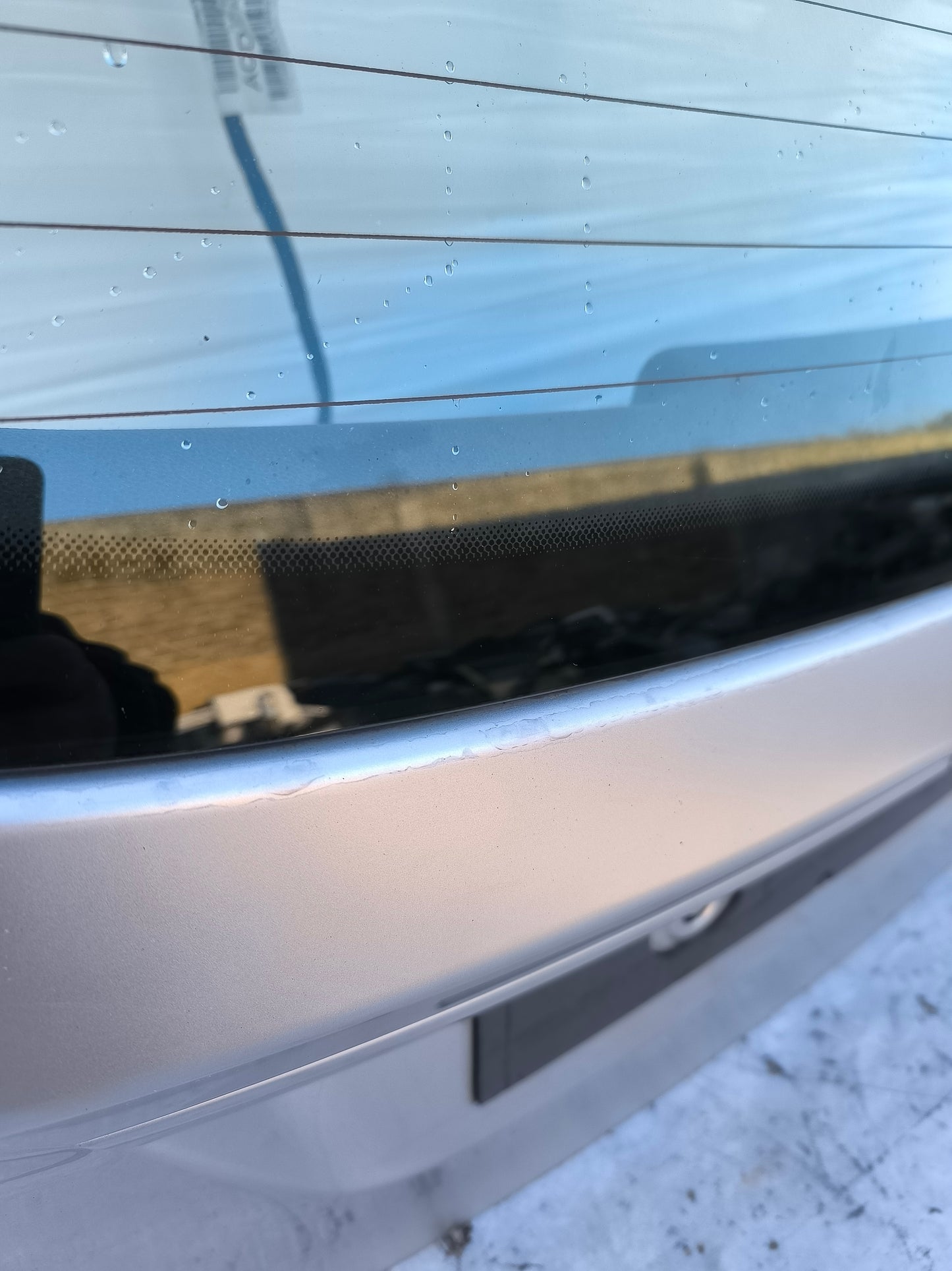 Portellone Ford Fiesta (MK6) anno 2008/2013 grigio argento ecoAG8055