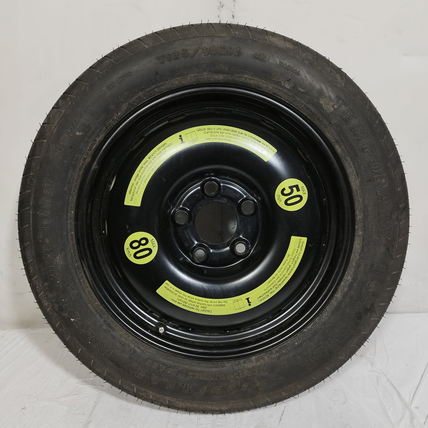 Ruotino di scorta Mercedes Classe A W176 2012-2018 ecoAC15108