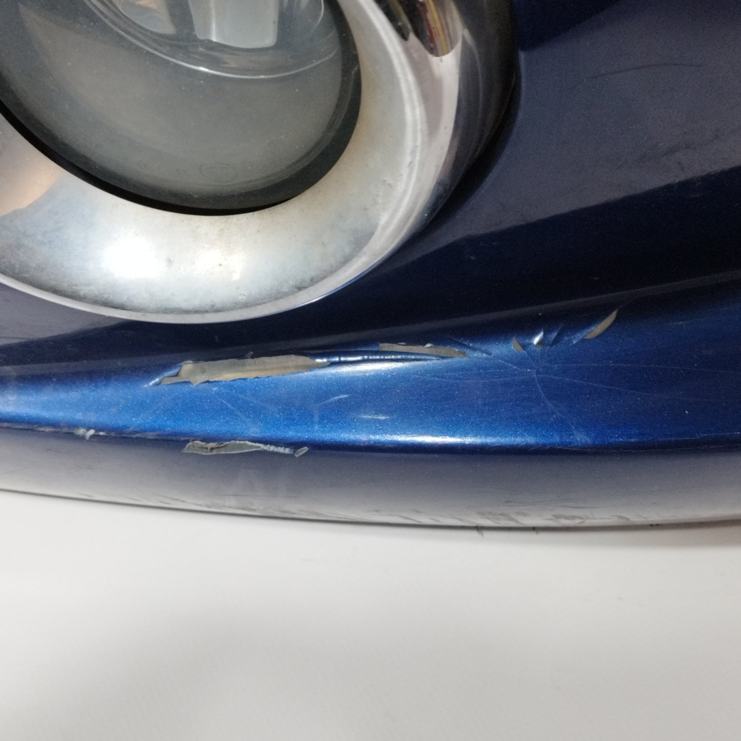 Front bumper midnight blue Peugeot 207 2008 ecoAC11384