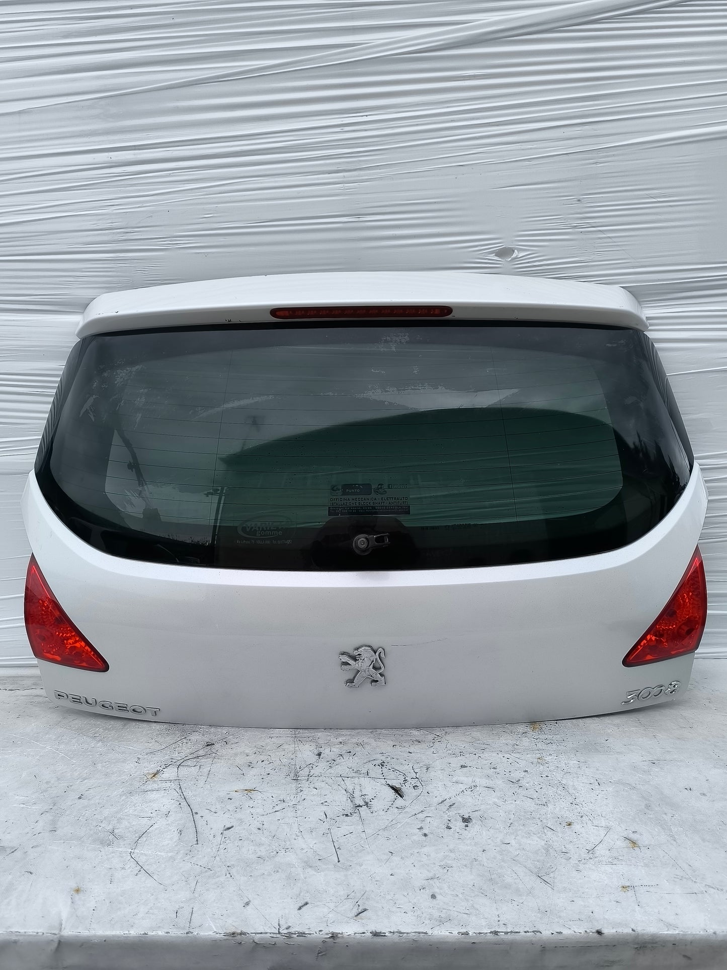 Portellone bianco Peugeot 3008 I (T84) anno 2009-2016 ecoAG8021