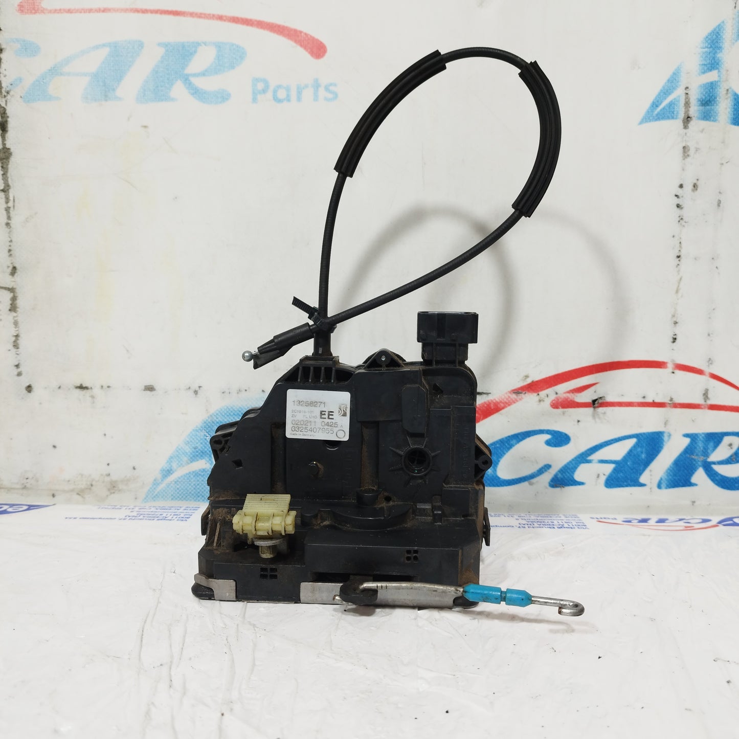 Front left lock Opel Meriva B 6 pin 2012 code: 13258271 ecoAC3829