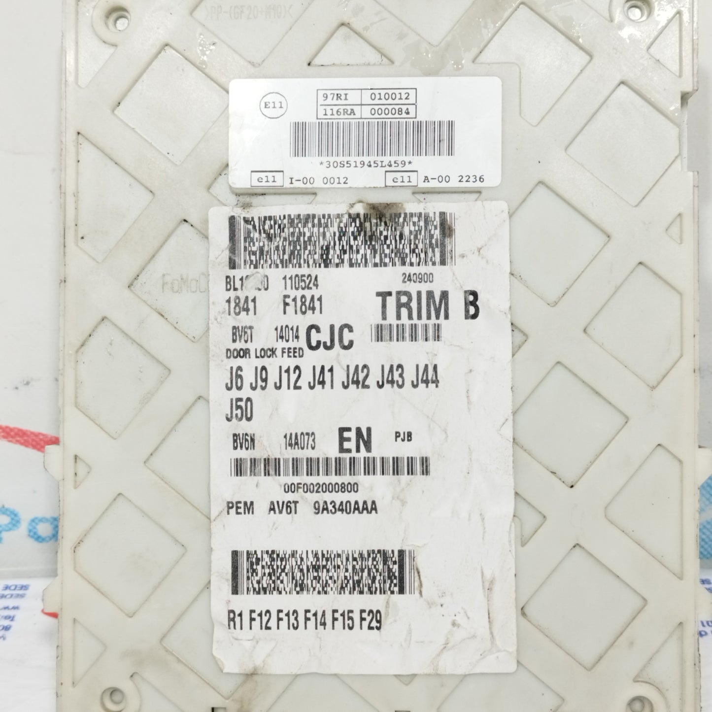 Zündkit für Ford Focus 1.6 TDCI 2014, Teilenummer: BV6112A650NF ecoAC11054