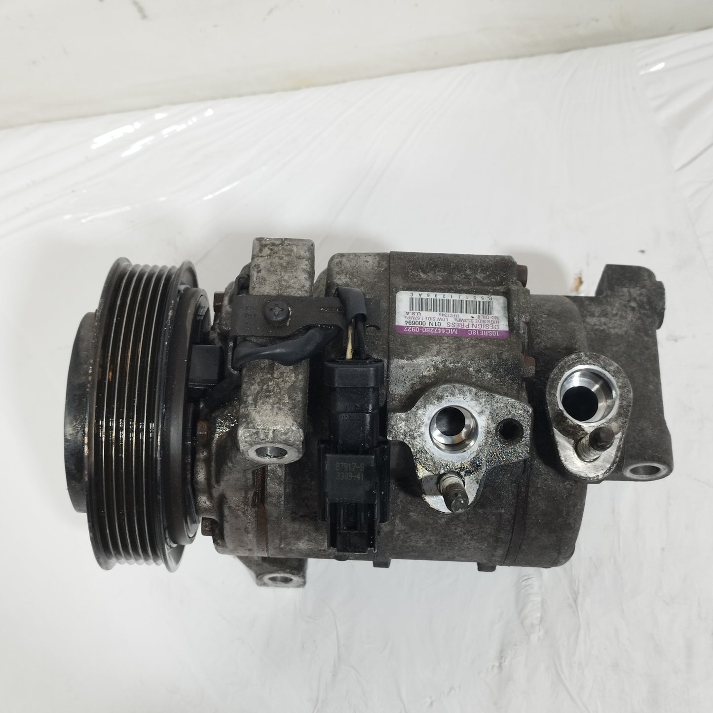 Compressore a / c Jeep Compass 2.2 D 2011 2 pin cod: mc447280-0922 ecoAC15291