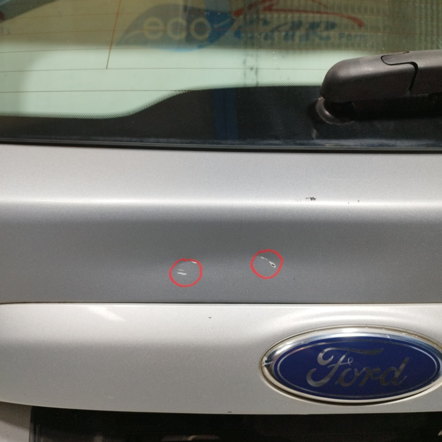 Portellone posteriore grigio argento Ford C-Max 2013 ecoAC11186