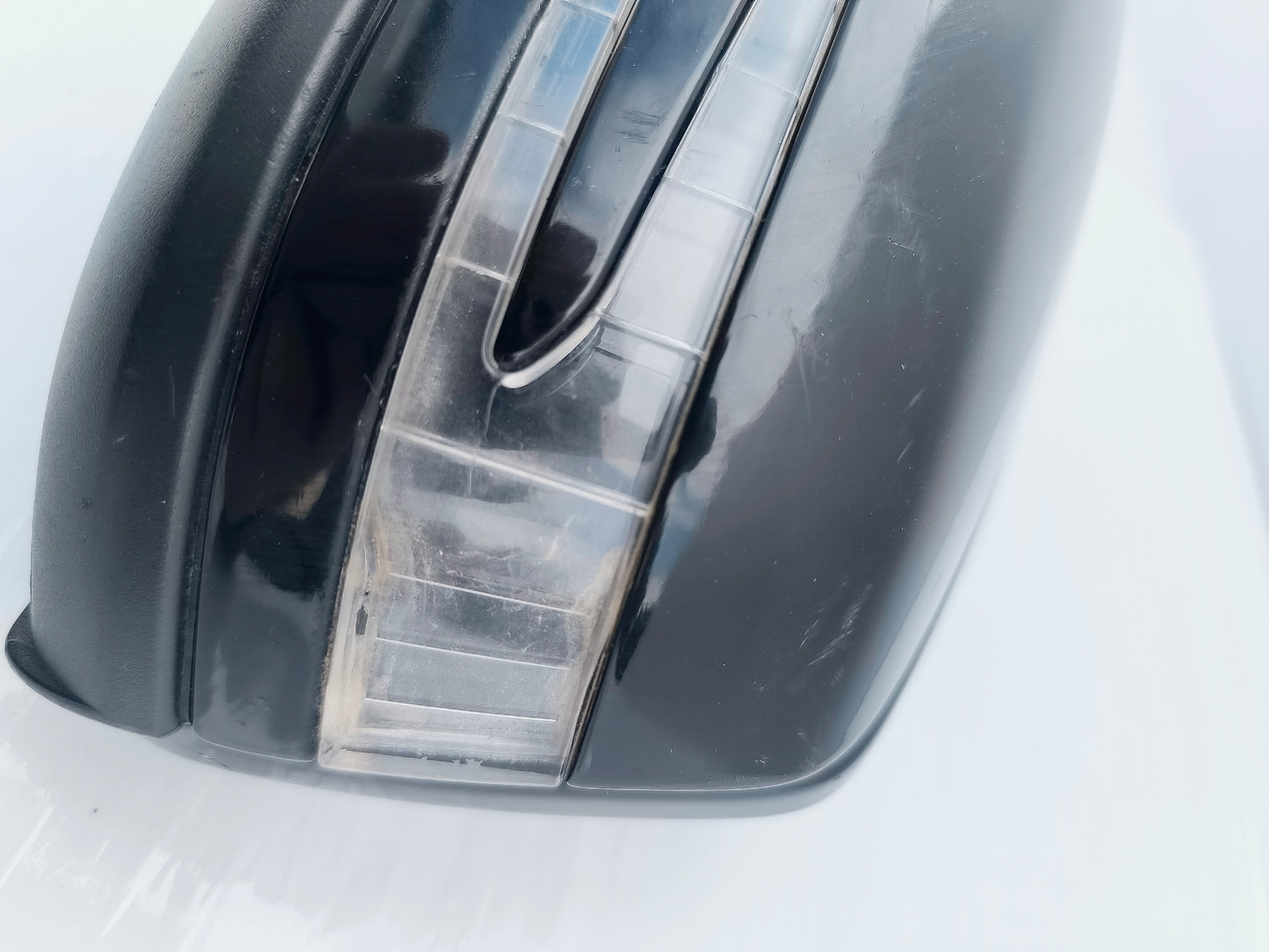 Schwarzer elektrischer Außenspiegel links für Mercedes A-Klasse W176, 7-adrig, ecoAG6533