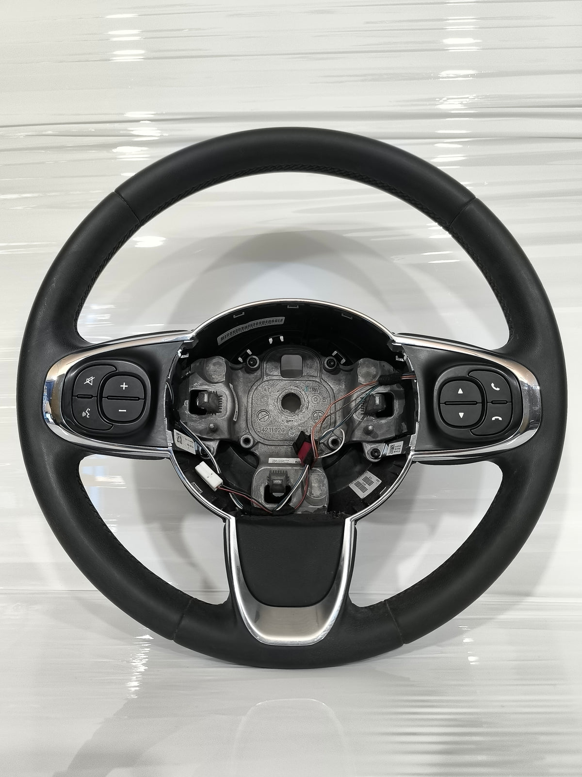 Volante con comandi Fiat 500 (312) Restyling 2015-2024 cod: 34211935C ecoAG9739