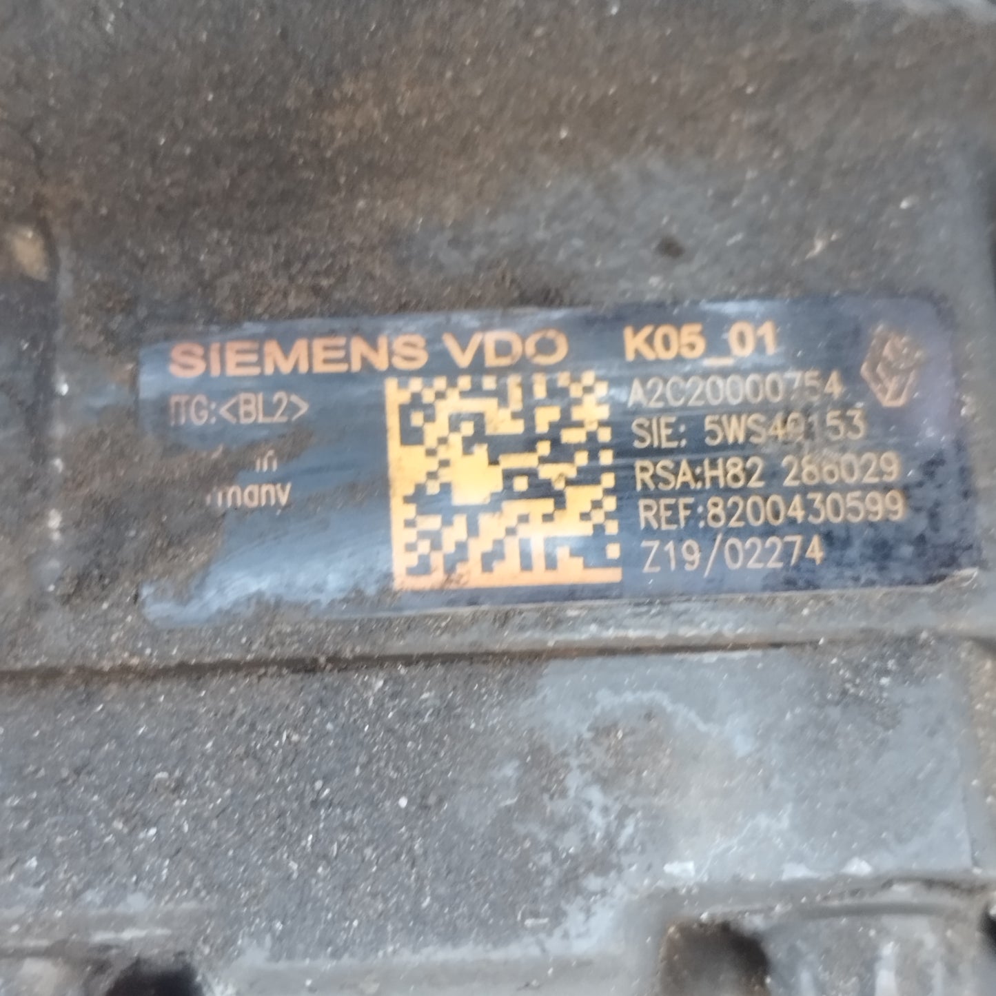 Motore Nissan Qashqai 1.5 DCI Impianto Siemens cod: K9KN764 ecoDM158