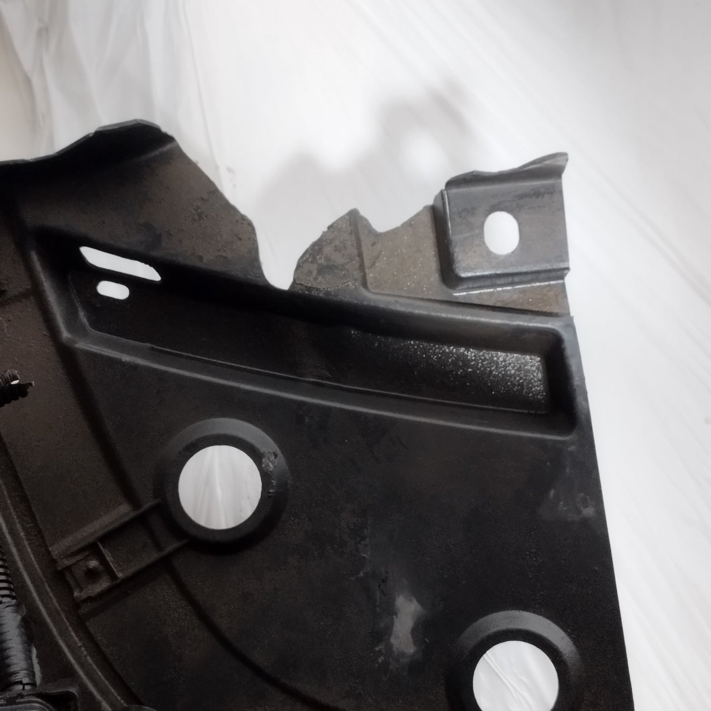 Schwarze Frontstoßstange Nissan Note 2010 ecoAC13090