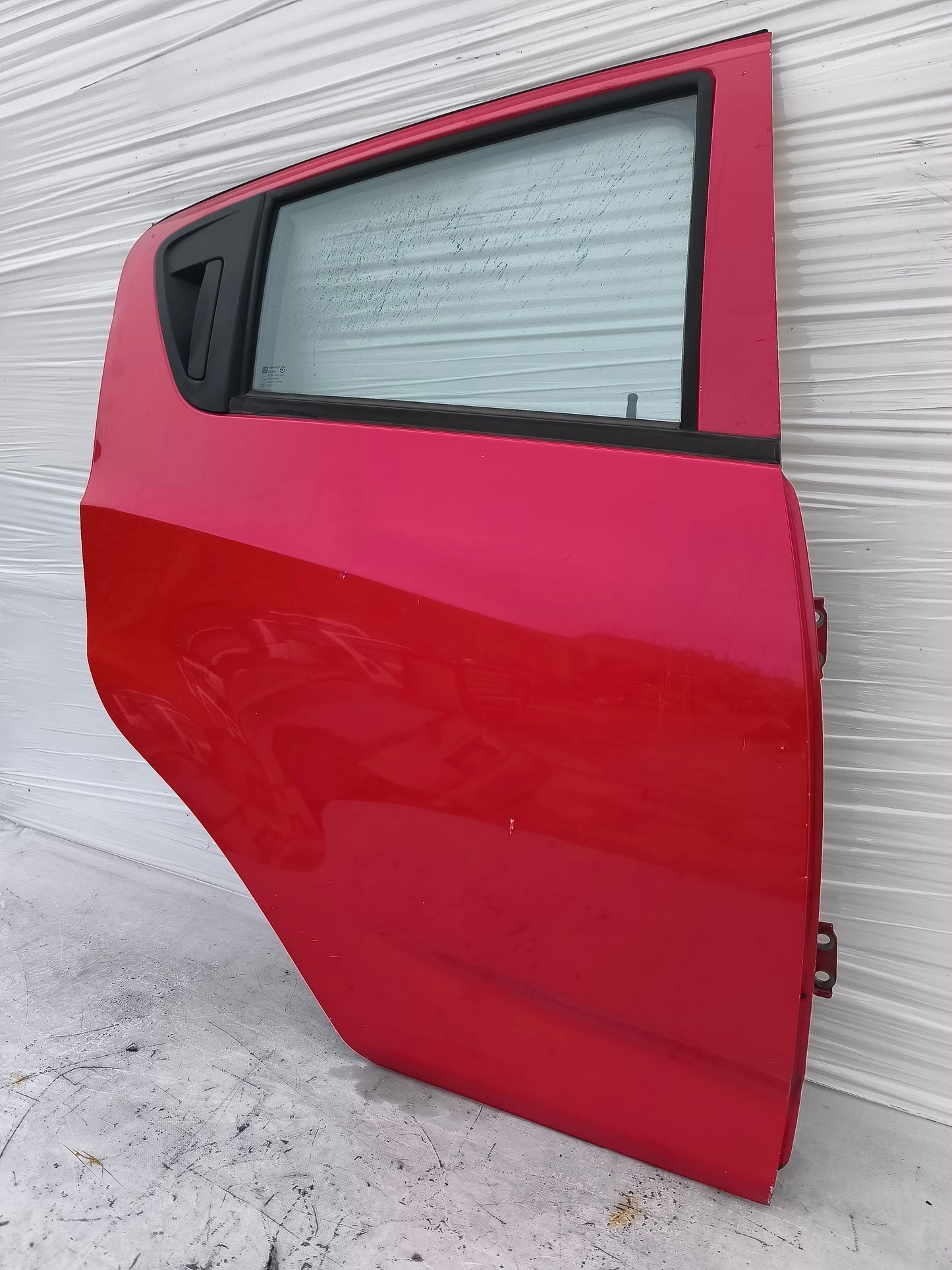 Sportello posteriore dx rosso Chevrolet Spark (m300) 2009-2015 ecoAG7970