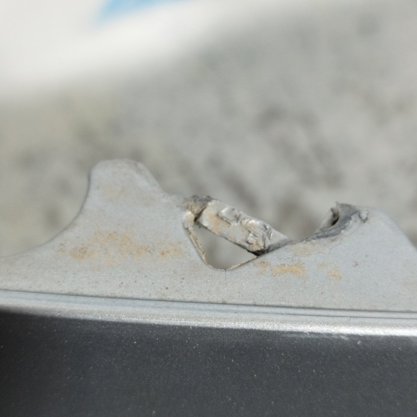 Dunkelgraue Heckstoßstange Lancia Delta 2012 ecoAC11032