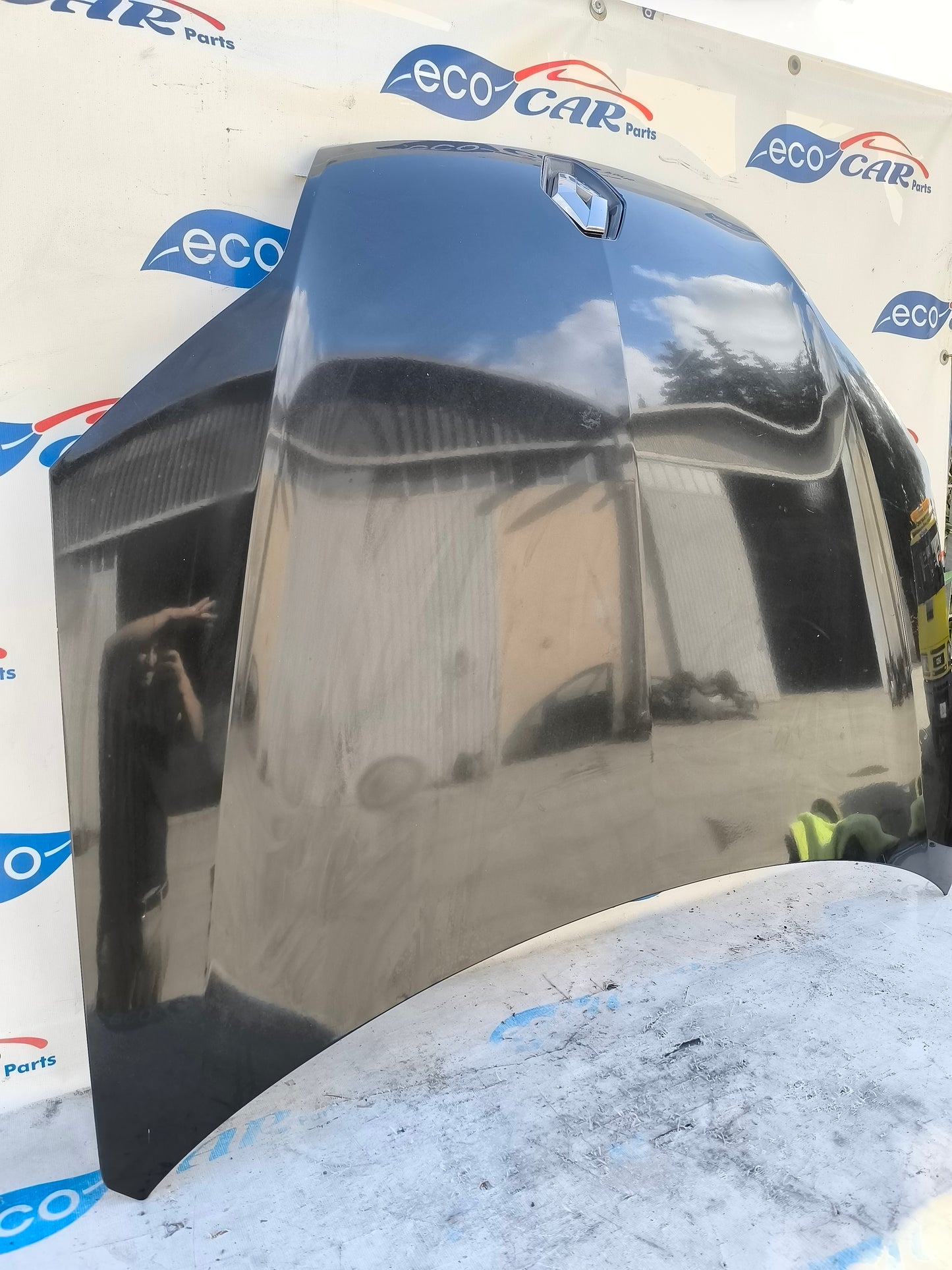 Schwarze Motorhaube Renault Laguna 2008 ecoAG5725