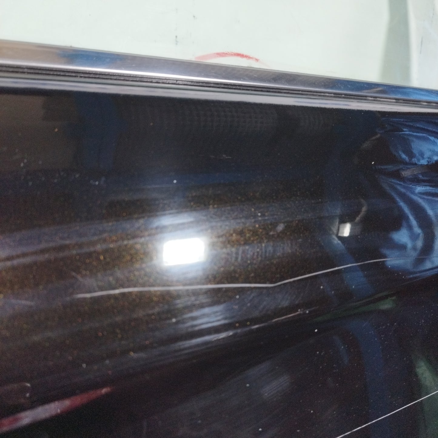 Black rear door left Chevrolet Captiva 2007 ecoAC10653