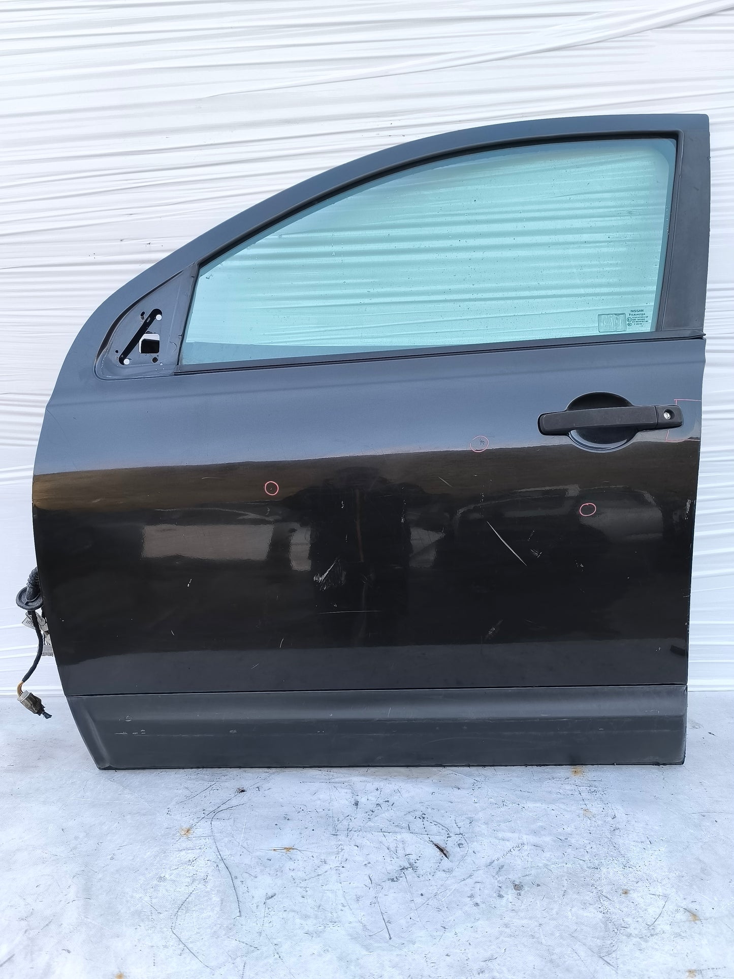 Sportello anteriore sx nero Nissan Qashqai (j10) anno 2007-2013 ecoAG7931