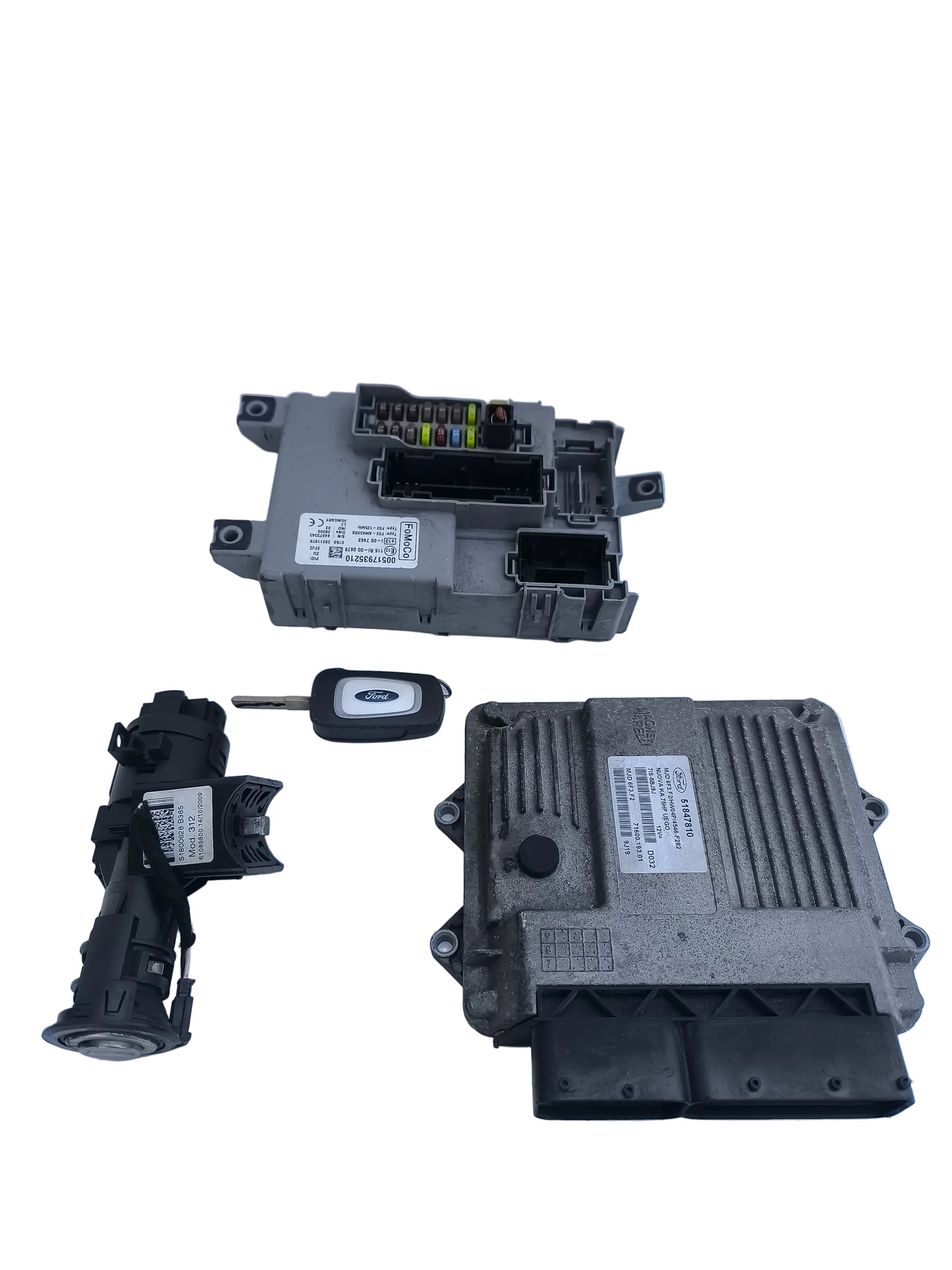 Kit accensione Ford Ka II (RU8) 1.3 MTJ 55KW 75CV anno 2008-2010 cod: 51847810 ecoAG8470