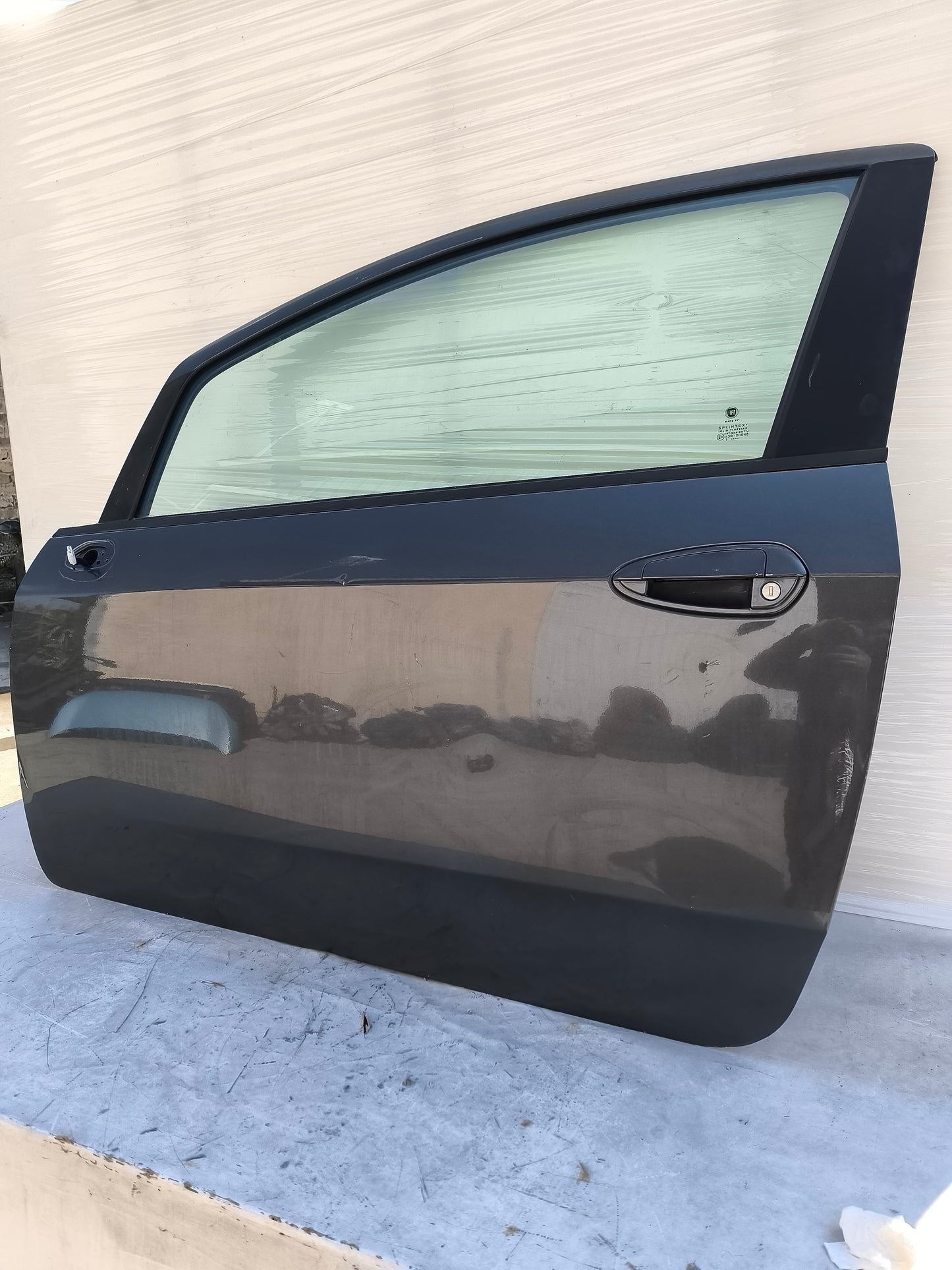 Sportello sx grigio canna di fucile Fiat Grande Punto 3 porte 2005-2018 ecoAG8003
